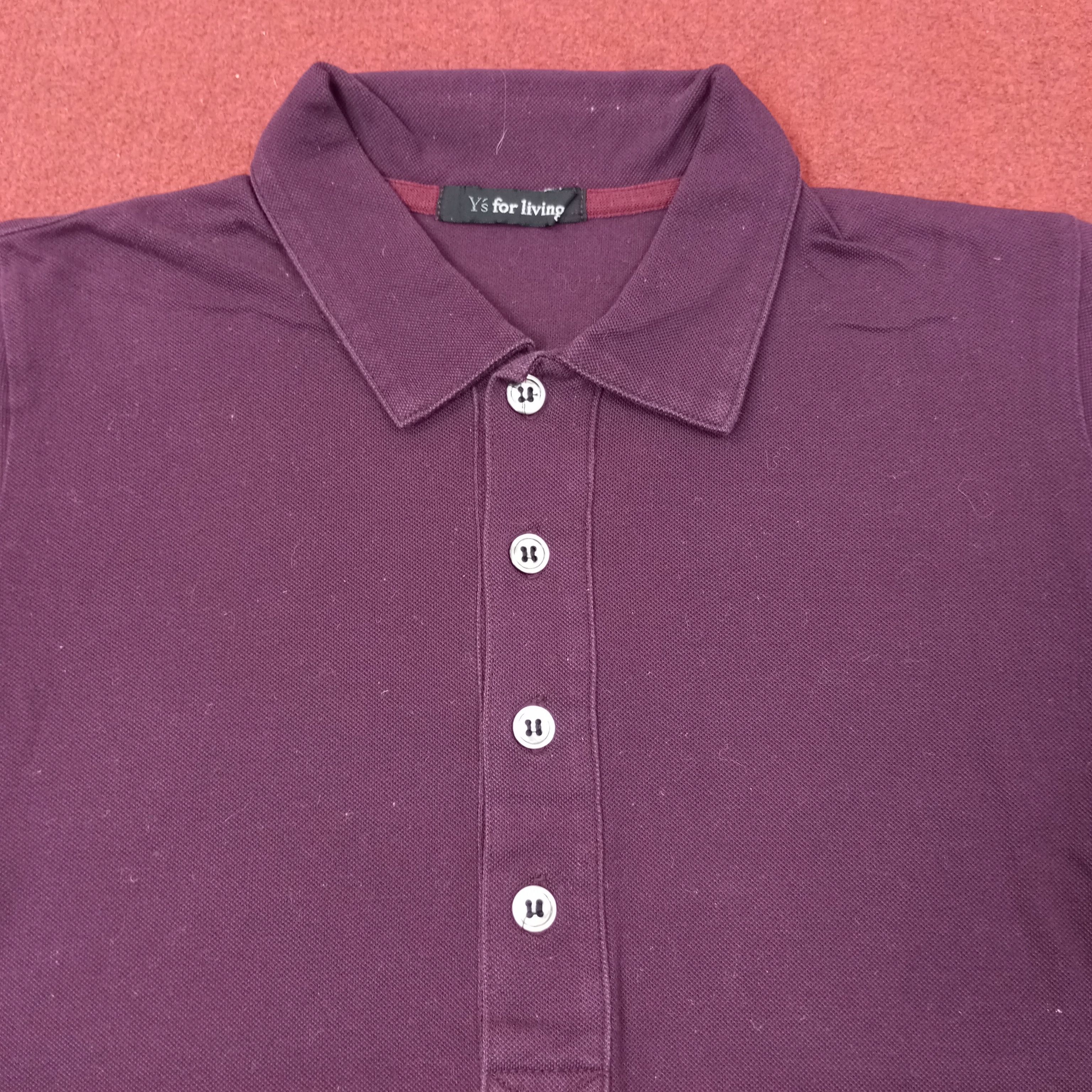 Yohji Yamamoto Ys For Living by Yohji Yamamoto Designer Polos c249n26 Size S / US 4 / IT 40 - 2 Thumbnail