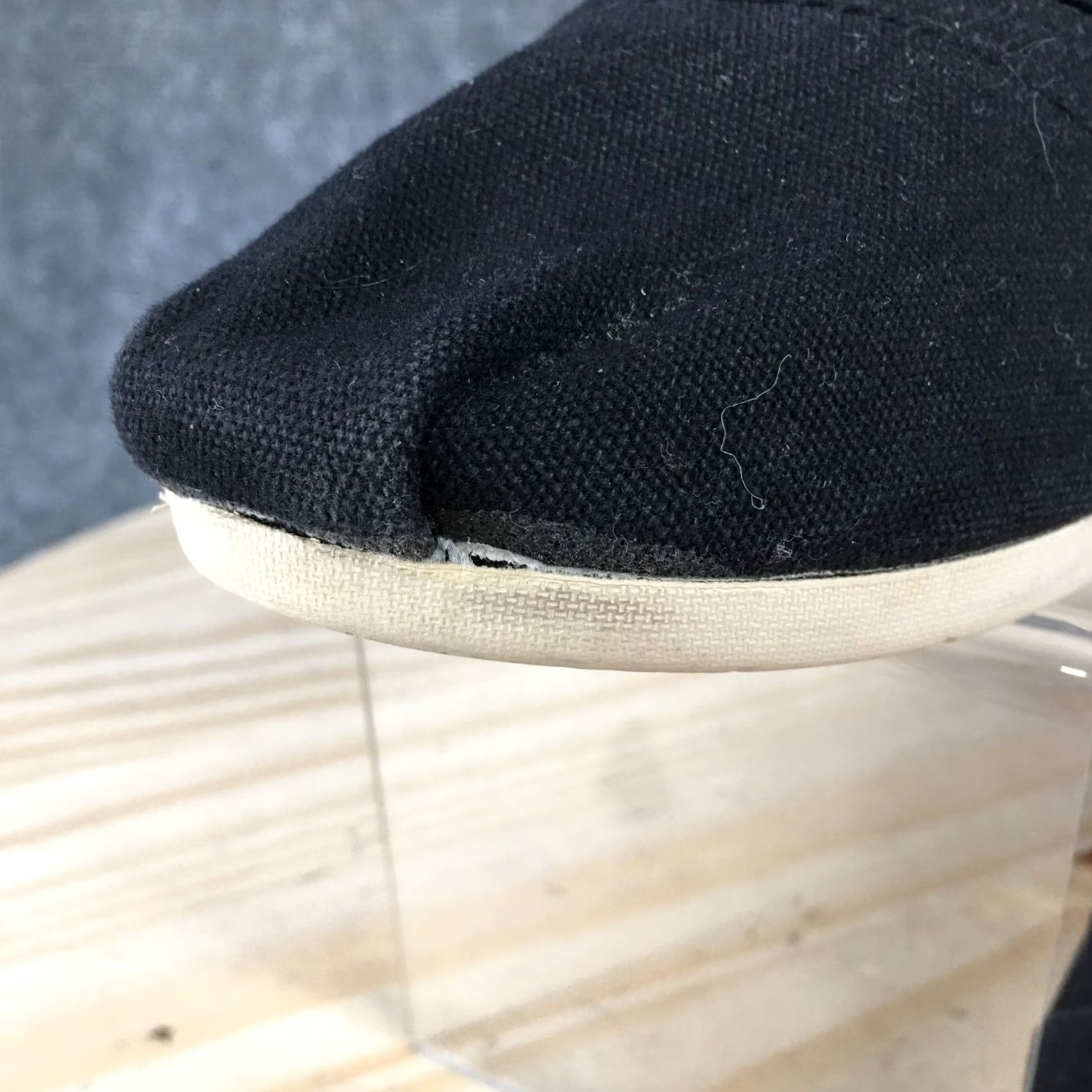 Toms TOMS Shoes Womens 10 Casual Comfort Low Top Sneakers Black Fabric Flats Lace Up Shoes Size L / US 10 / IT 46 - 5 Thumbnail