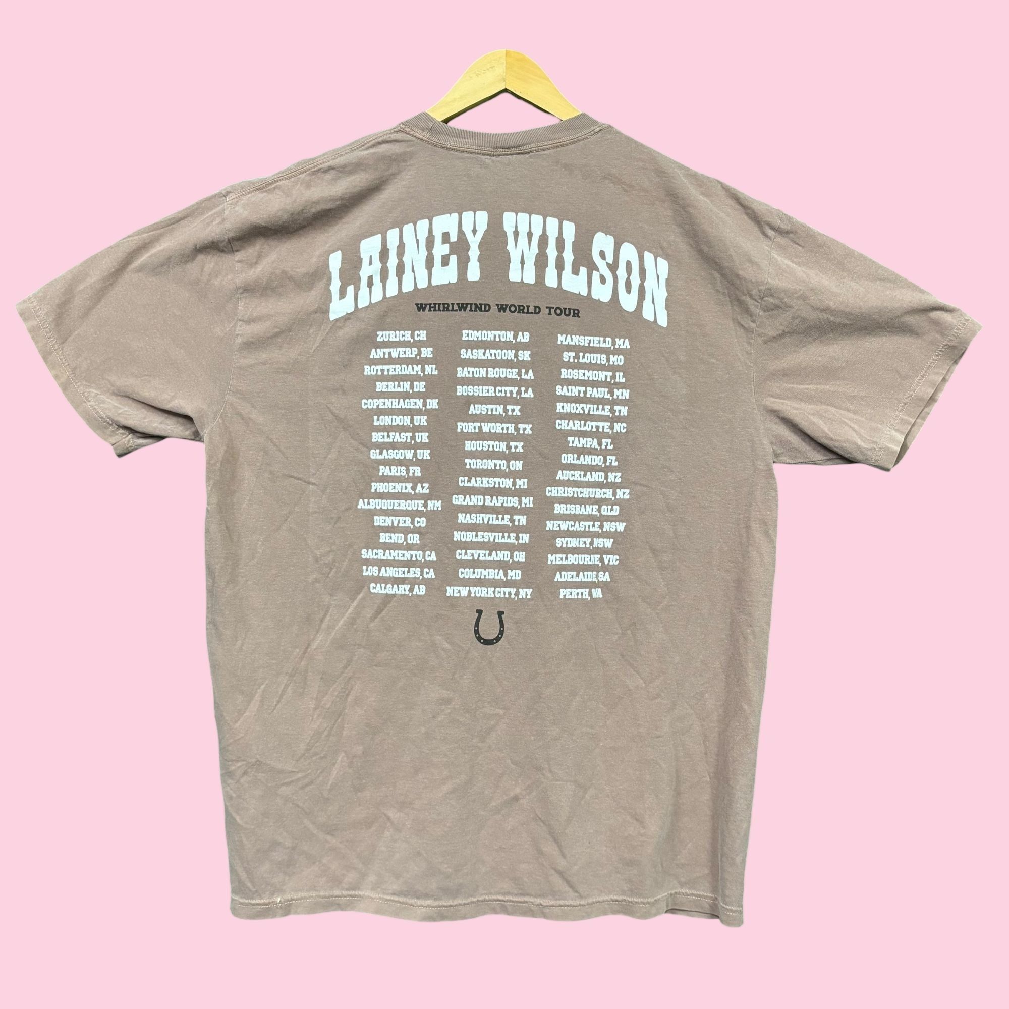 Other Lainey Wilson Whirlwind World Tour Country Tee 2XL Size US XXL / EU 58 / 5 - 3 Thumbnail