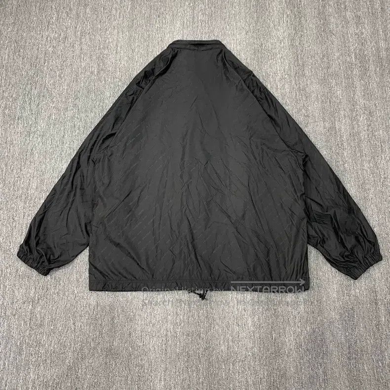 Balenciaga Balenciaga Black Barrage Printed Windbreaker Jacket Size US XS / EU 42 / 0 - 2 Thumbnail