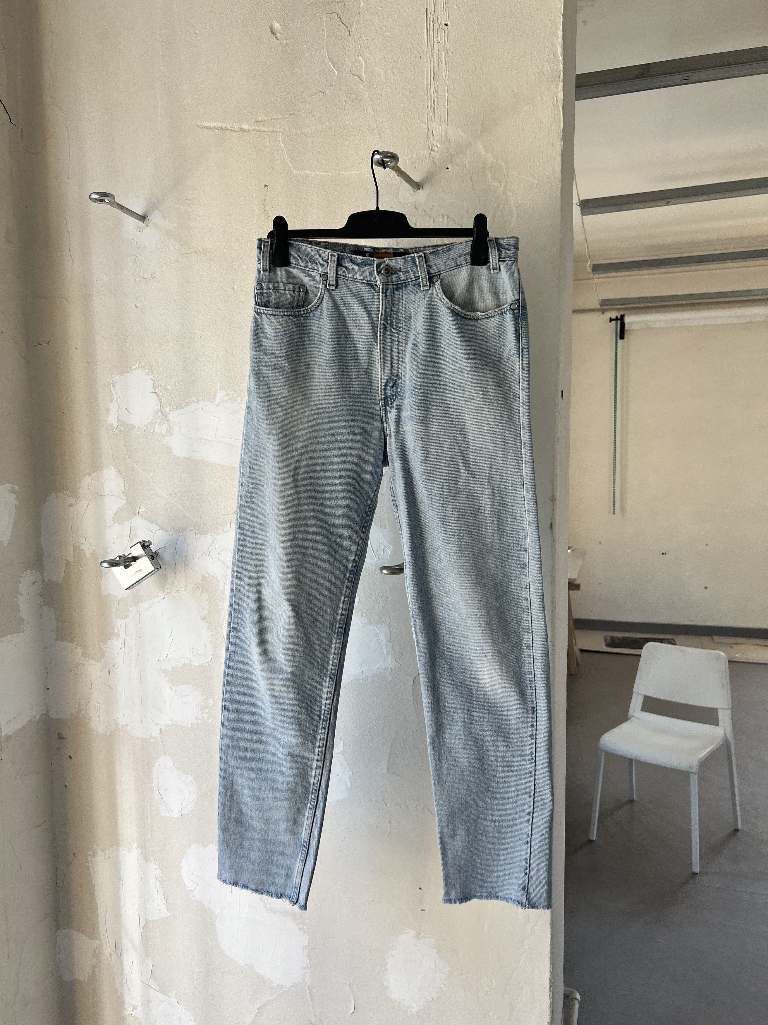 Levi's Vintage Clothing Levis Silver Tab Straight & Narrow Denim Jeans Pair Pants Size US 34 / EU 50 - 2 Thumbnail