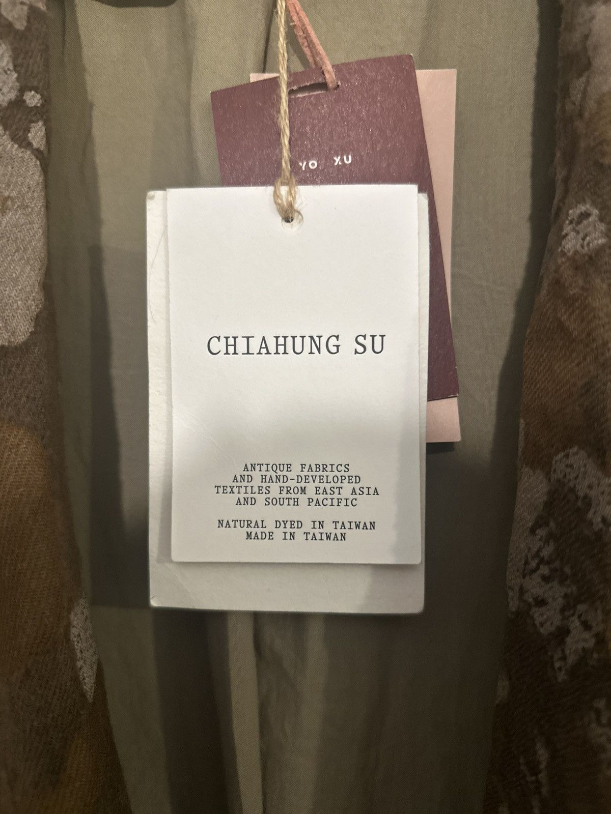 Ziggy Chen Chiahung Su coat Size US M / EU 48-50 / 2 - 5 Thumbnail
