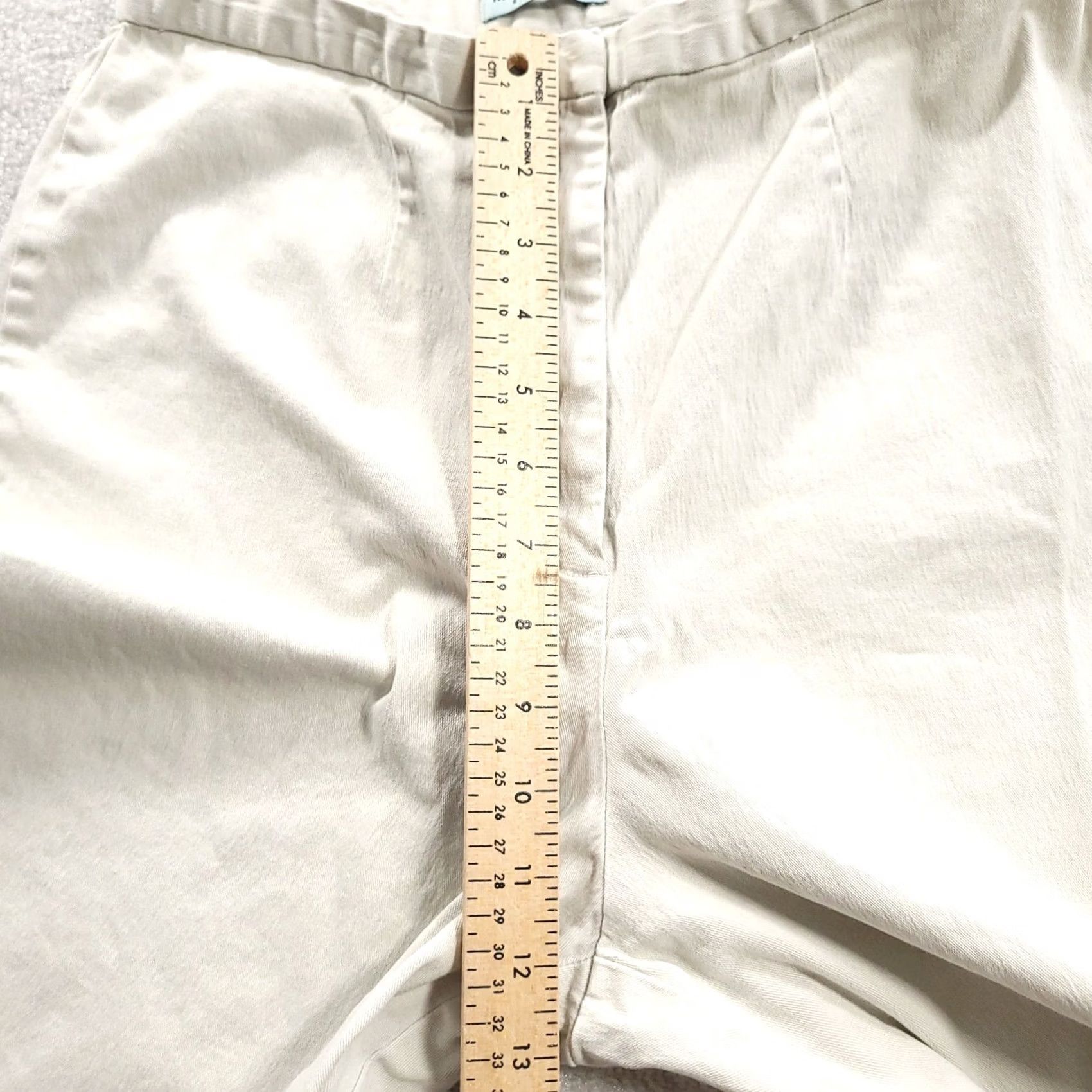 Vintage Marsh Landing Womens Cropped Pants White Pockets Stretch Capris Size 28" / US 6 / IT 42 - 6 Thumbnail