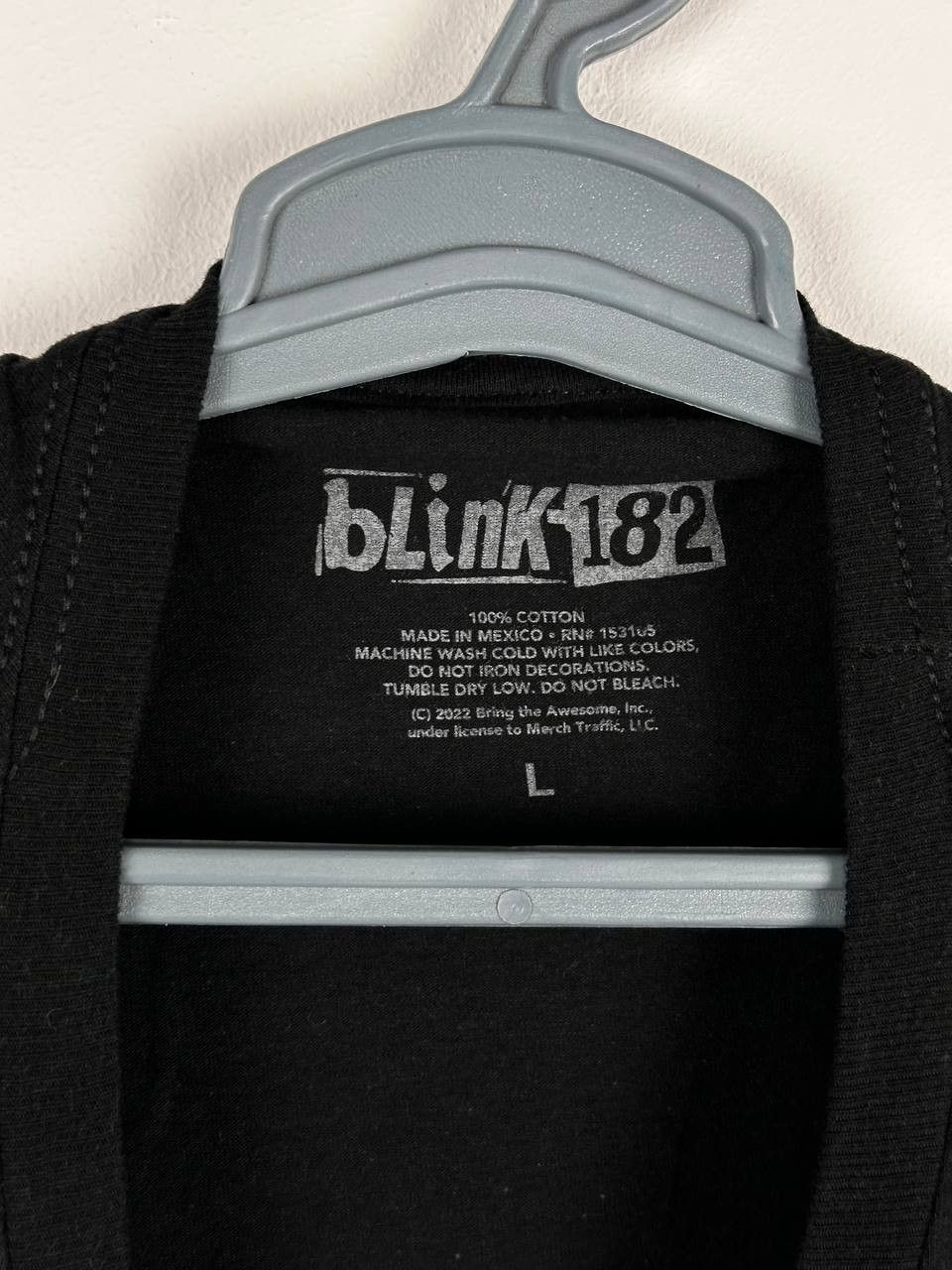 Band Tees × Vintage Blink 182 T-Shirt Vintage Big Logo Punk Grunge Size US L / EU 52-54 / 3 - 4 Thumbnail