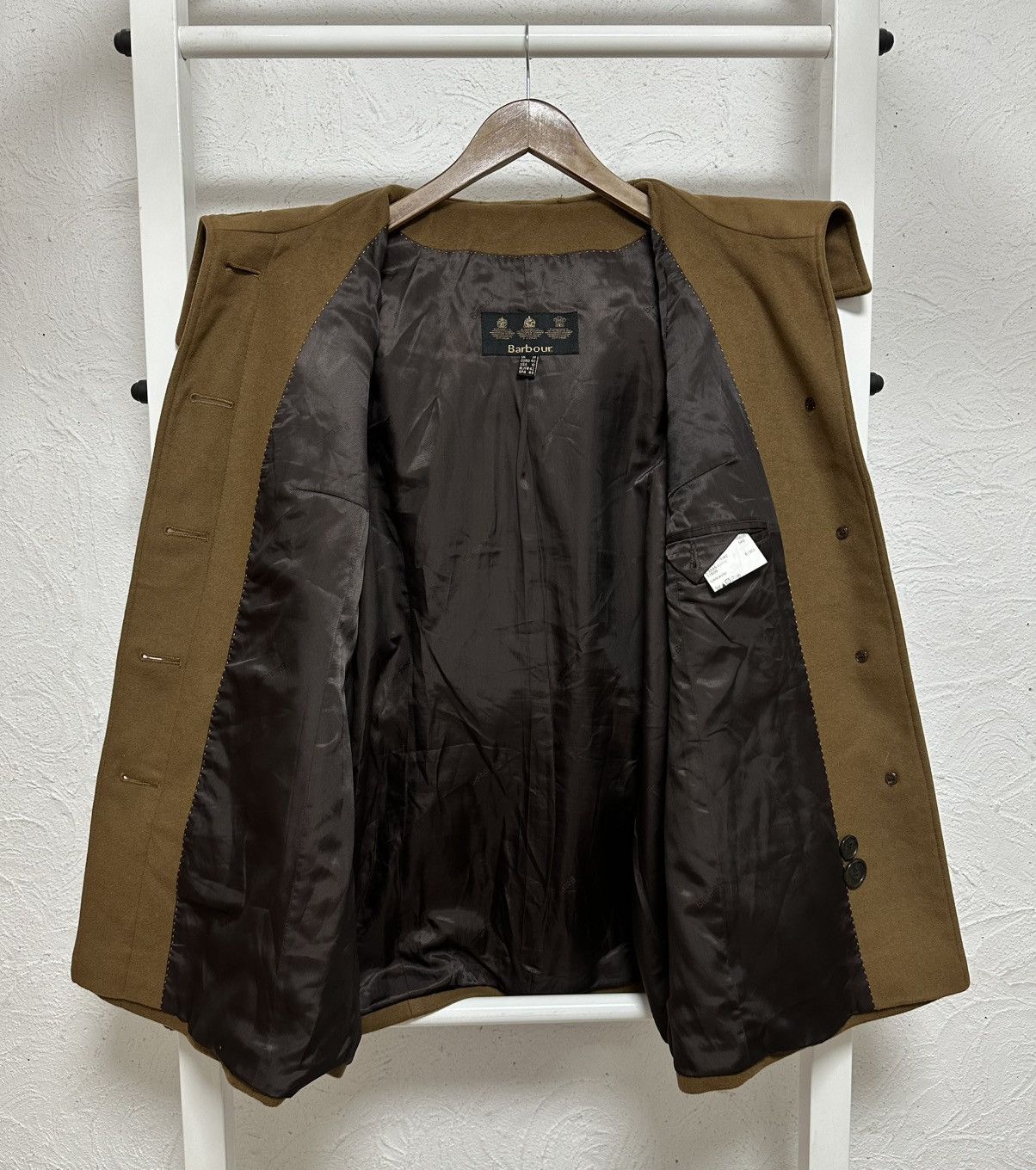 Barbour Barbour Women’s Wool Coat Size L Size L / US 10 / IT 46 - 6 Thumbnail