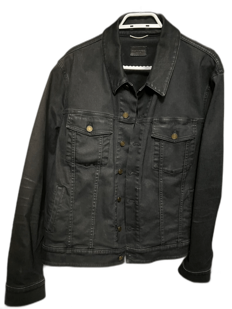 Saint Laurent Paris black washed denim jacket for men-2507 Size US XXL / EU 58 / 5 - 1 Thumbnail