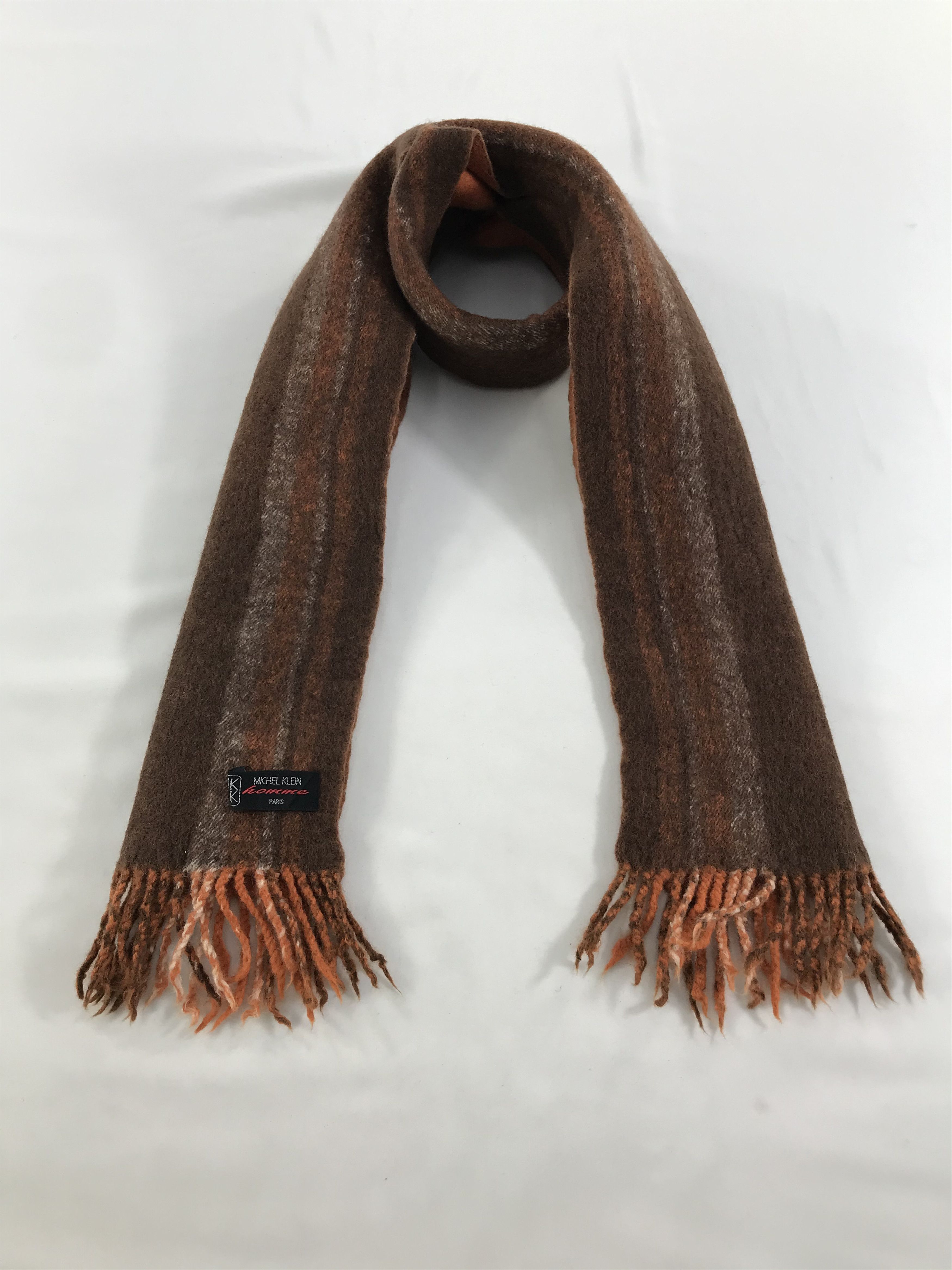 Michel Klein Michel Klein Wool Scarf Muffler Neckgear Neck Warmer V31 Size ONE SIZE - 1 Thumbnail