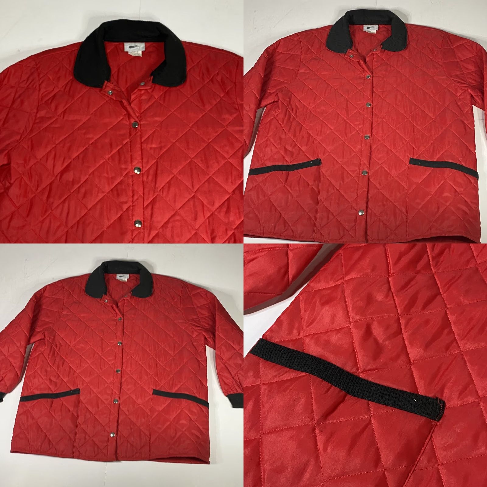 Blair VINTAGE John Blair 79’s Quilted Jacket Unisex Adults Size L Red Quilted Jacket 1970 Mens Womens Boys Girls Size US L / EU 52-54 / 3 - 9 Thumbnail