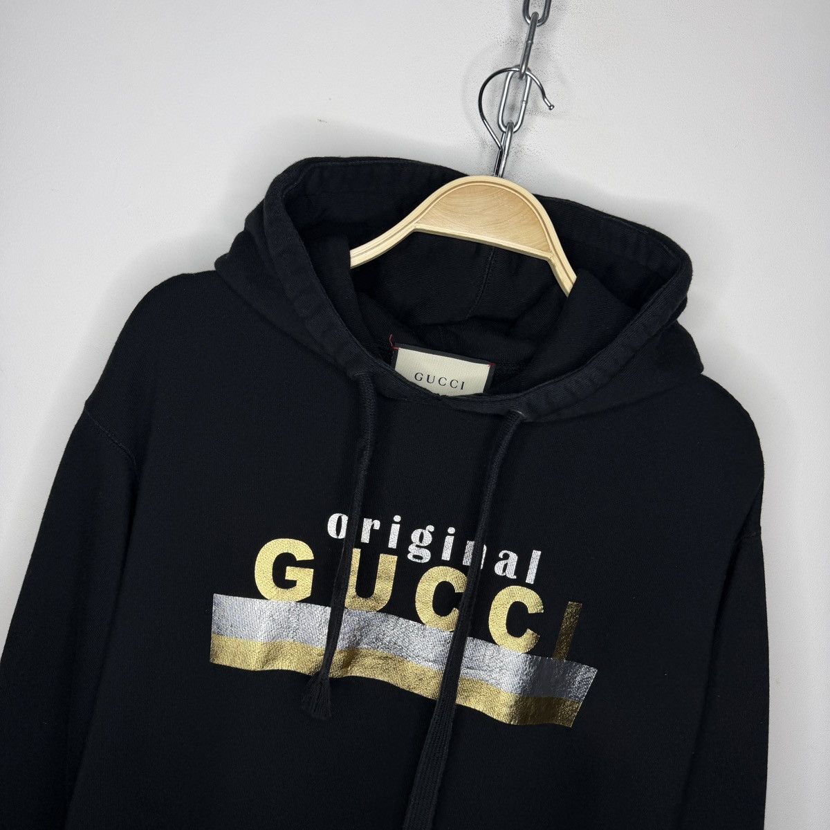 Gucci Gucci Original Hoodie Long Sweatshirt Black Size S / US 4 / IT 40 - 5 Thumbnail