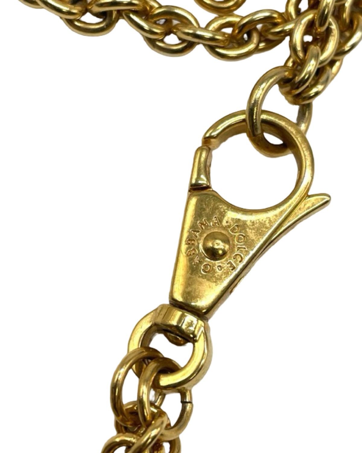 Dolce & Gabbana Vintage Mega Plated Key Necklace Size ONE SIZE - 4 Thumbnail