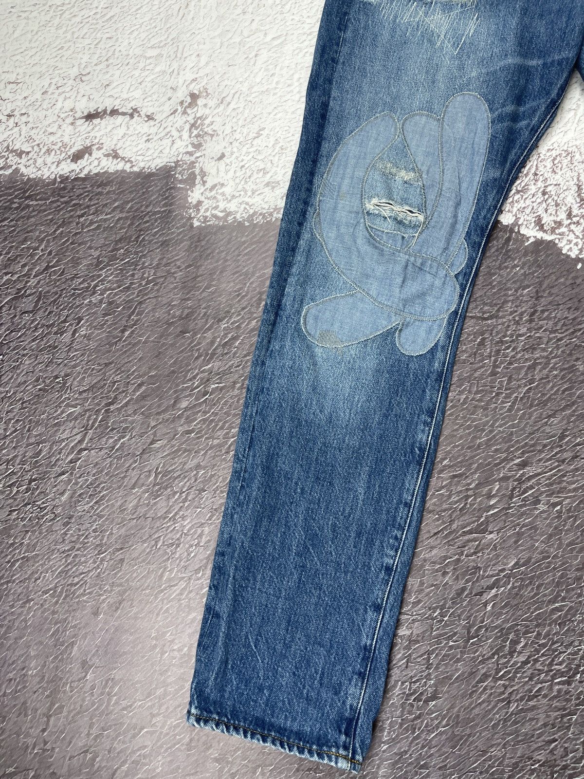 G-Star G-Star Raw Straight Tapered distressed denim jeans pants Size US 32 / EU 48 - 4 Thumbnail