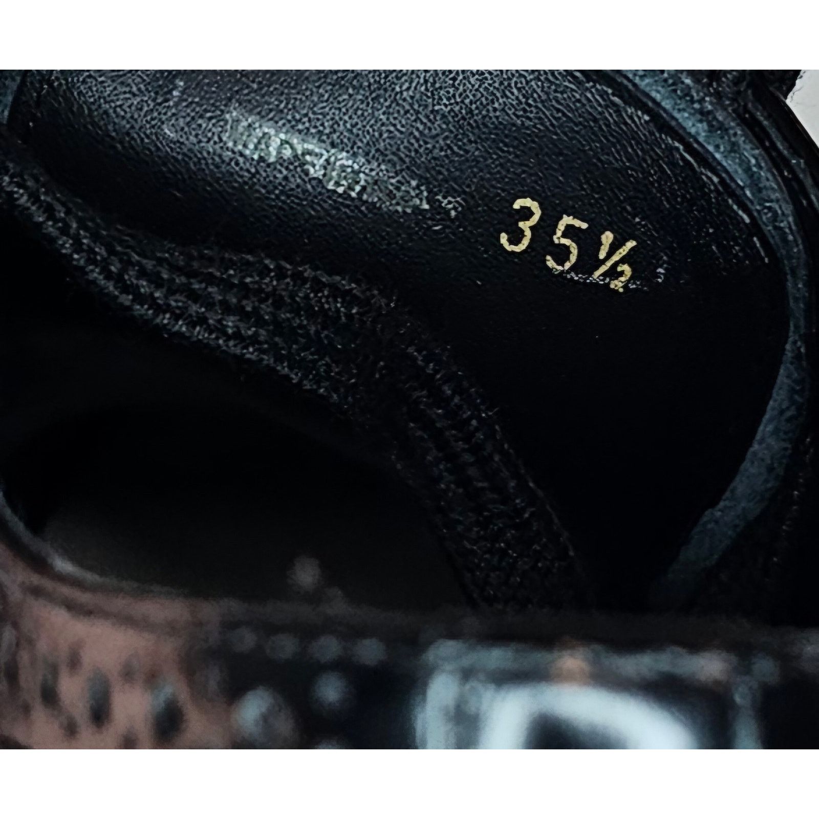 Prada Authentic Prada Black Leather Oxford Platform Size US 5.5 / IT 35.5 - 7 Thumbnail