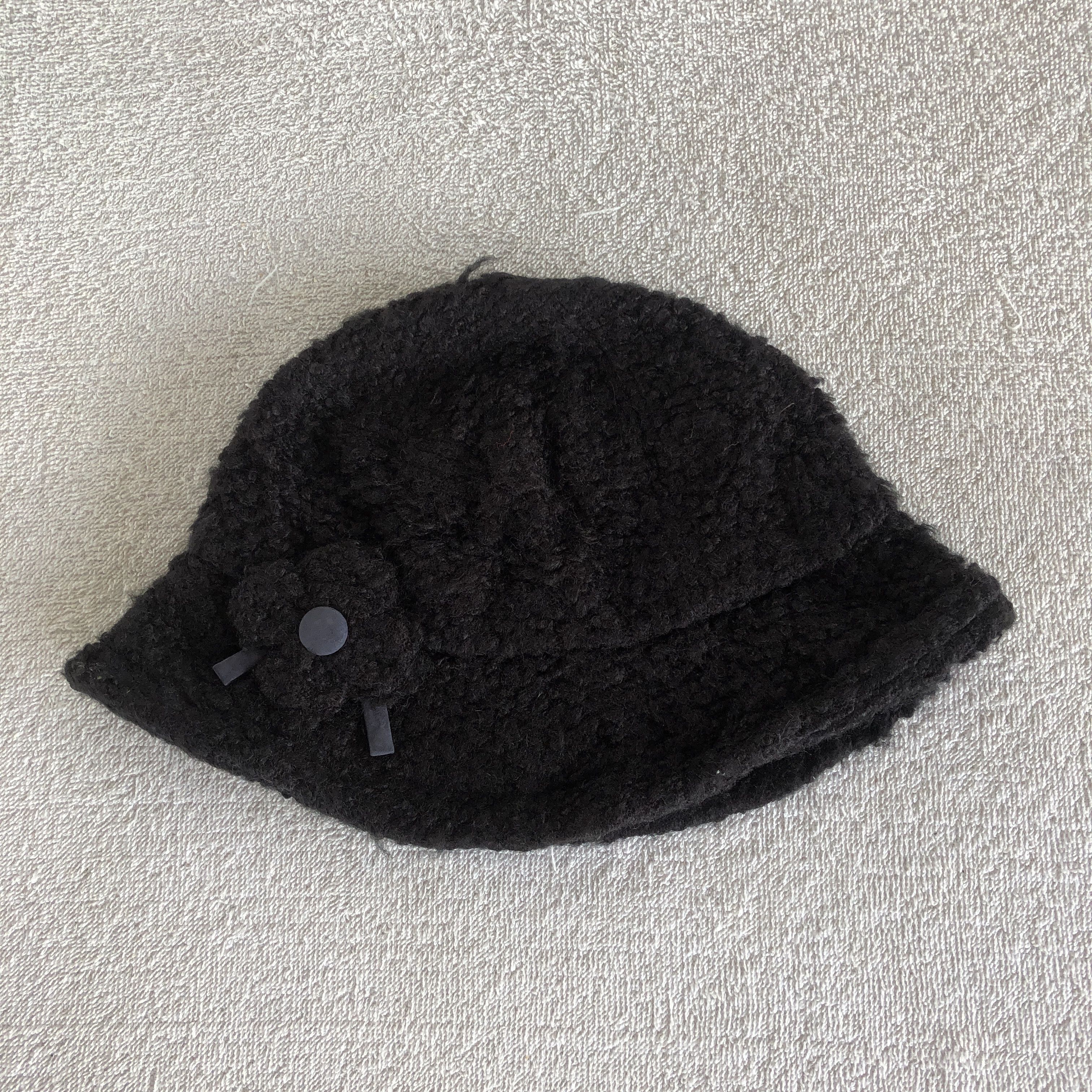 Japanese Brand Vintage 90s Marie Claire Fleece Hats Beanie Snow Caps Size ONE SIZE - 5 Thumbnail