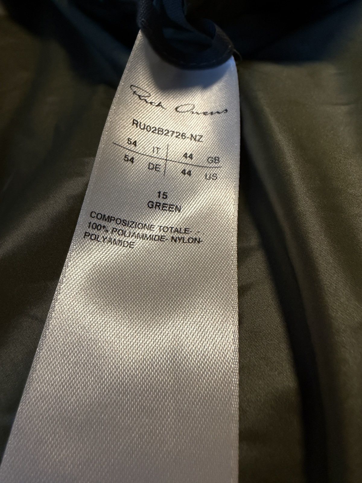Rick Owens STROBE FIW 22 - Rain Coat Size US L / EU 52-54 / 3 - 7 Thumbnail