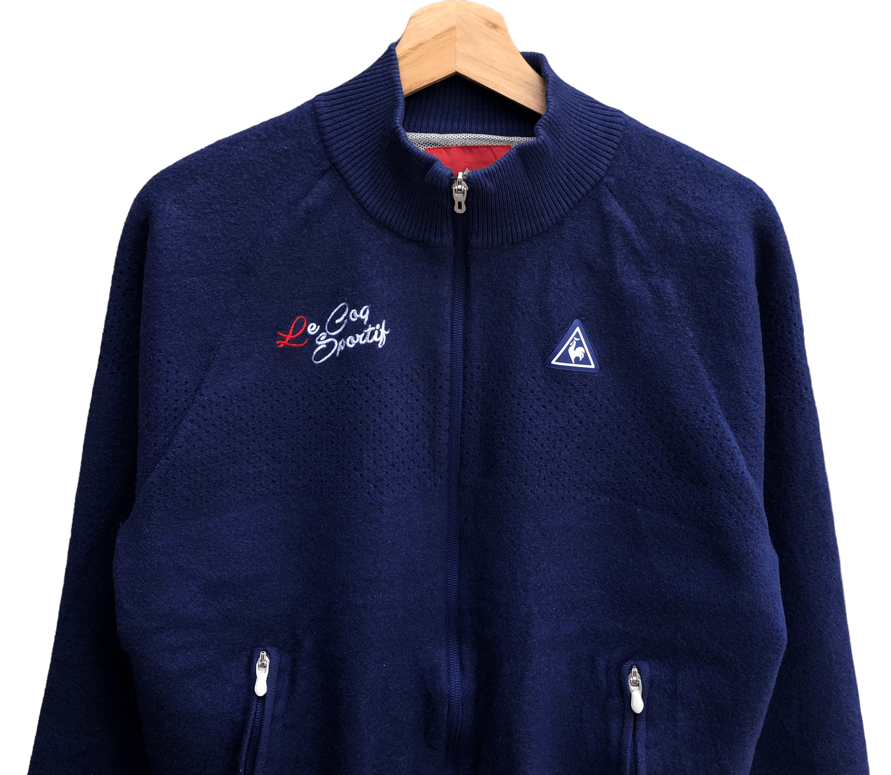 Le Coq Sportif Le Coq Sportif Wool Mohair Jackets Size M / US 6-8 / IT 42-44 - 2 Thumbnail