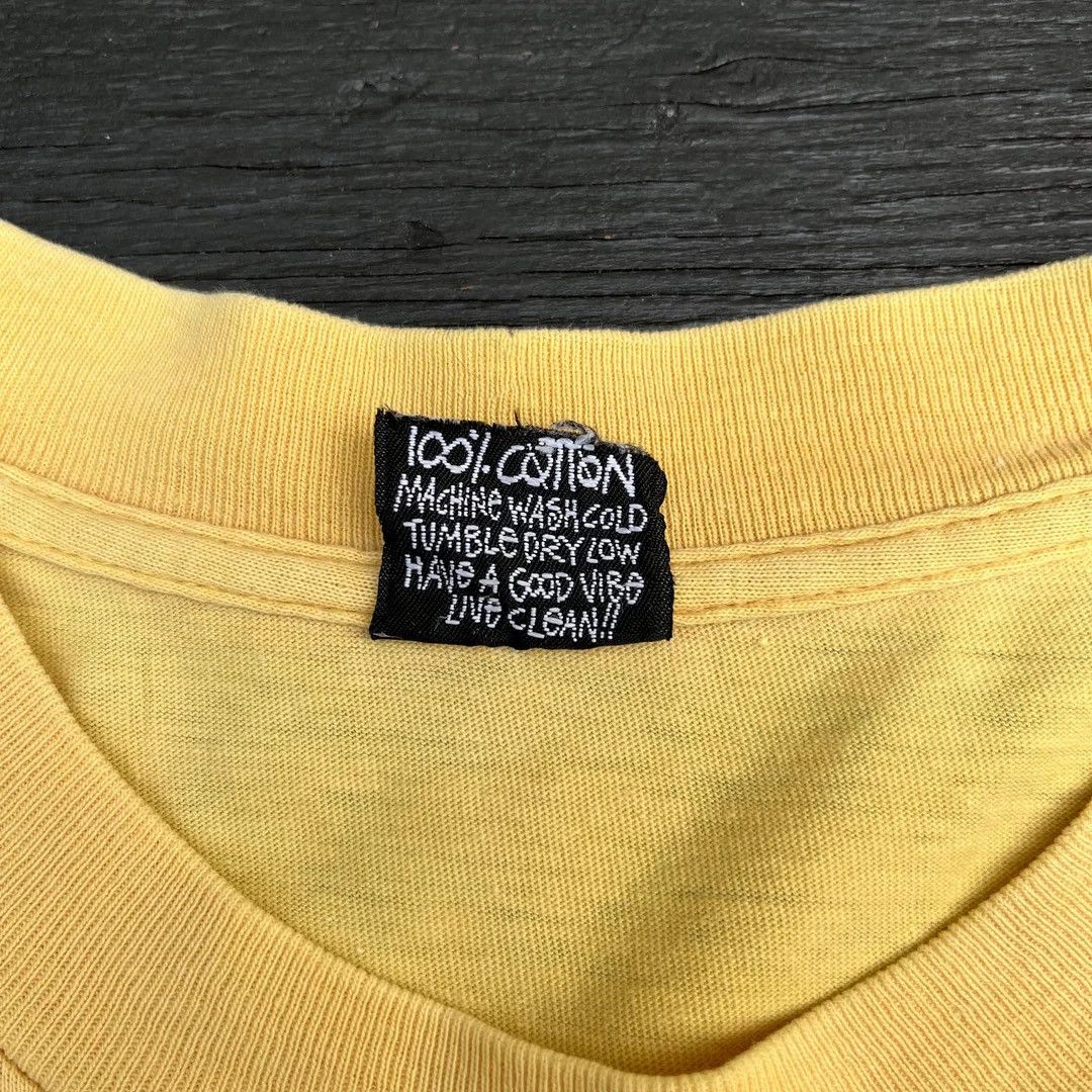 Stussy Stussy 1980 80s Vintage Stickman USA Made Rare Rasta T-Shirt Size US XL / EU 56 / 4 - 3 Thumbnail
