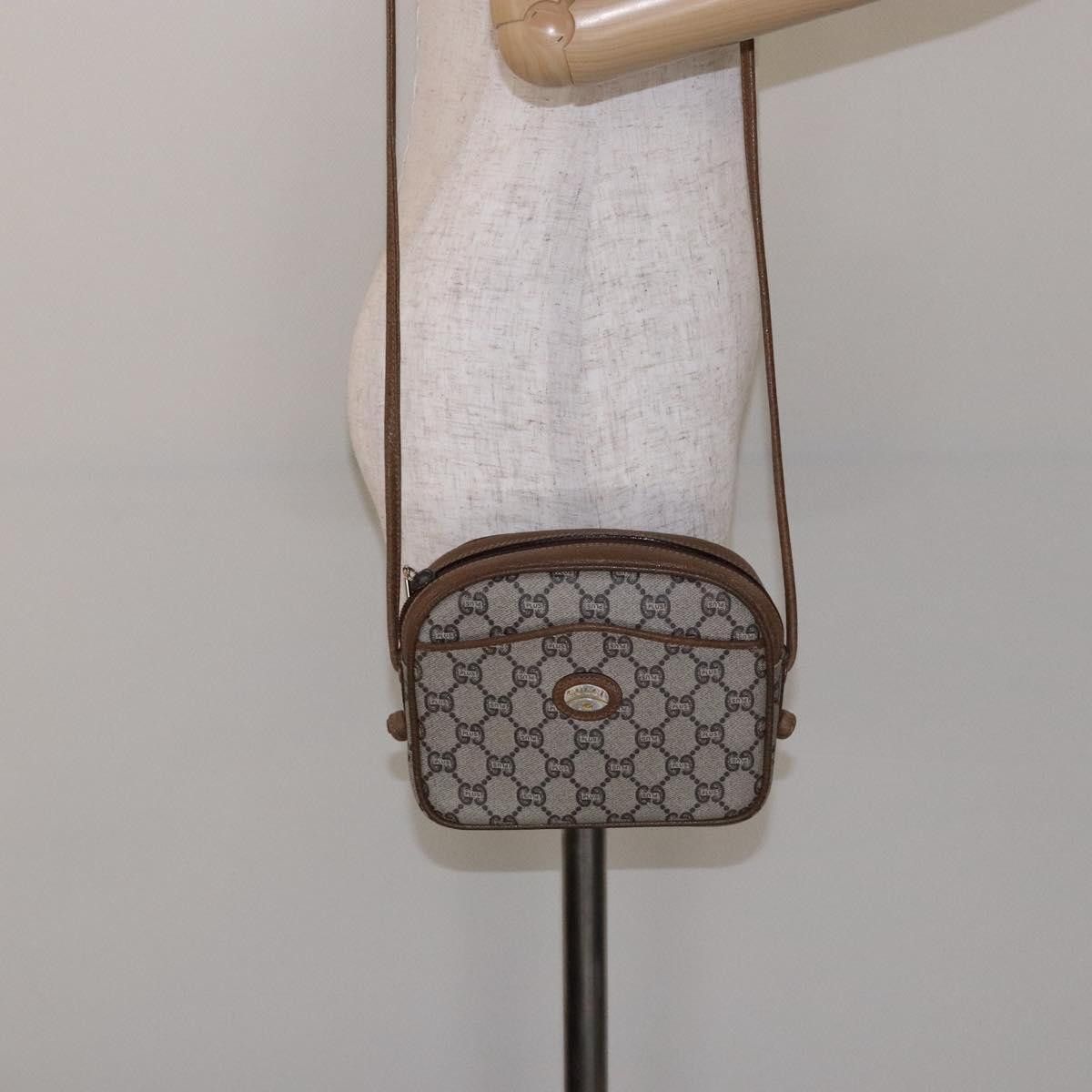 Gucci GUCCI GG Plus Supreme Shoulder Bag Pvc Beige Gold Size ONE SIZE - 21 Thumbnail