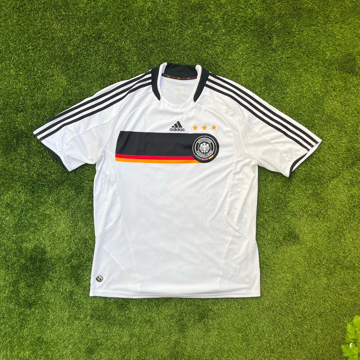 Adidas Germany Euro 2008 Home Jersey Adidas Vintage Football Shirt Size US XL / EU 56 / 4 - 1 Thumbnail