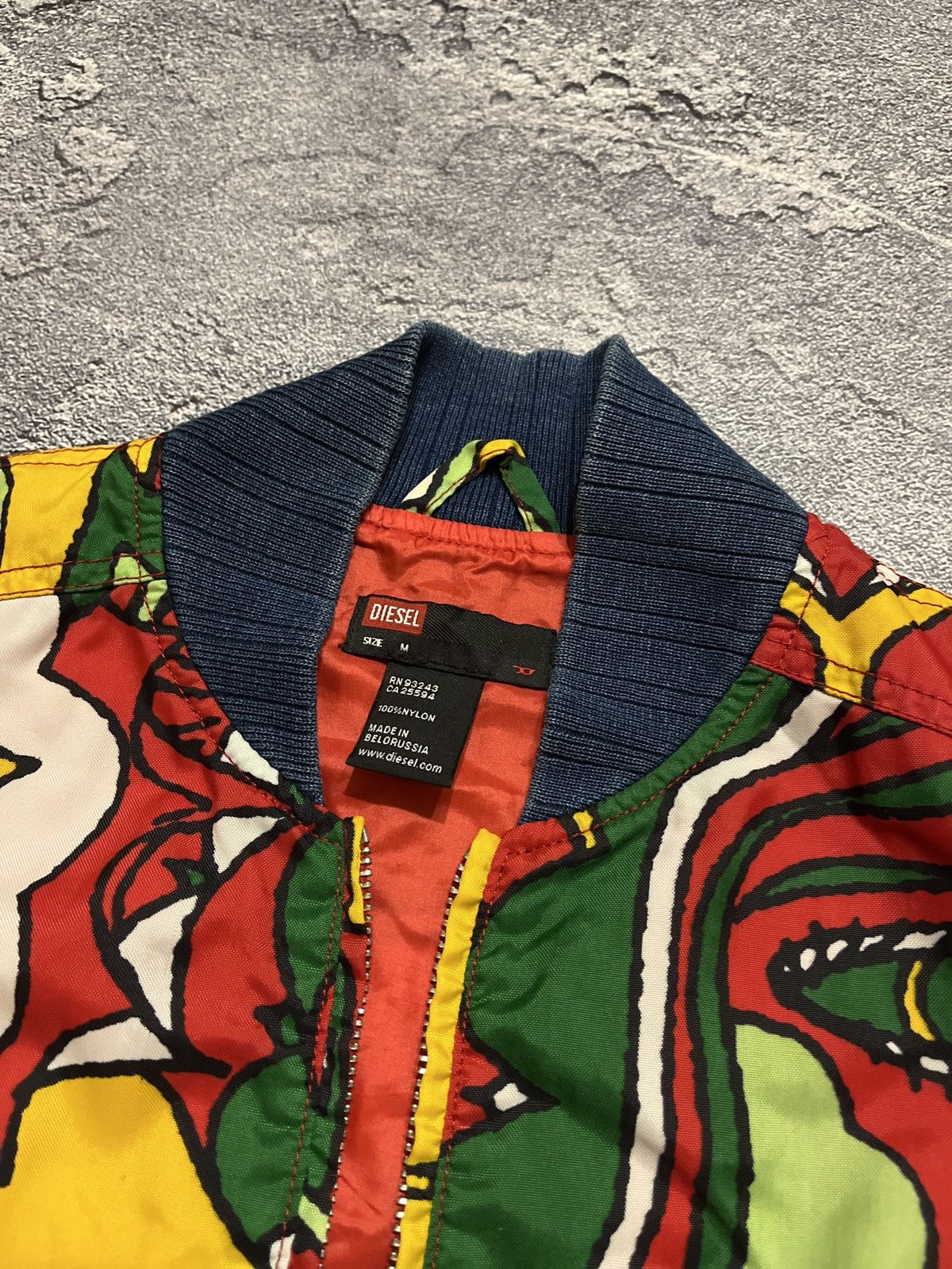 Diesel × Vintage Vintage RARE Diesel Nylon Jacket Size US M / EU 48-50 / 2 - 6 Thumbnail