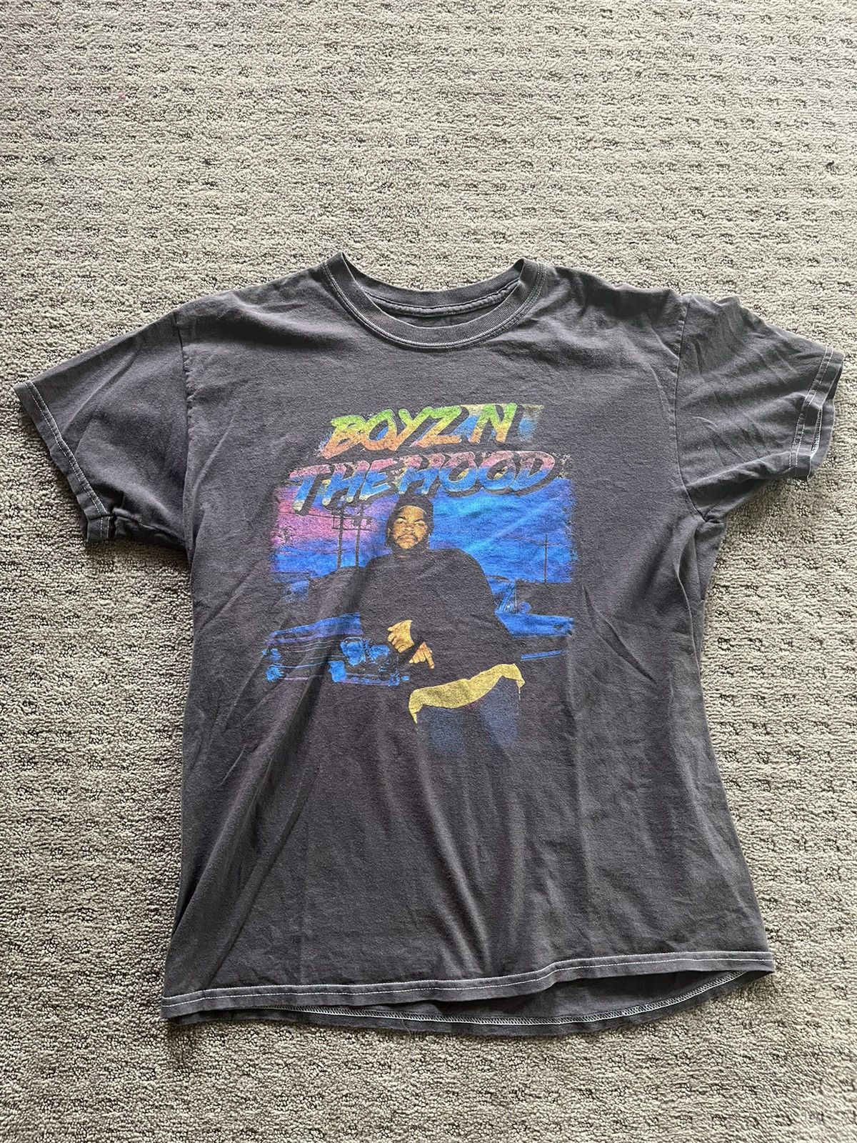 Vintage Vintage BOYZ N THE HOOD T Shirt Size US L / EU 52-54 / 3 - 2 Thumbnail