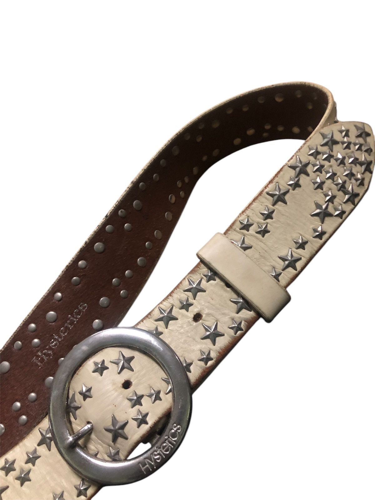 Hysteric Glamour × Vintage Leather Belt Hysteric Glamour Vintage Design Size ONE SIZE - 4 Thumbnail