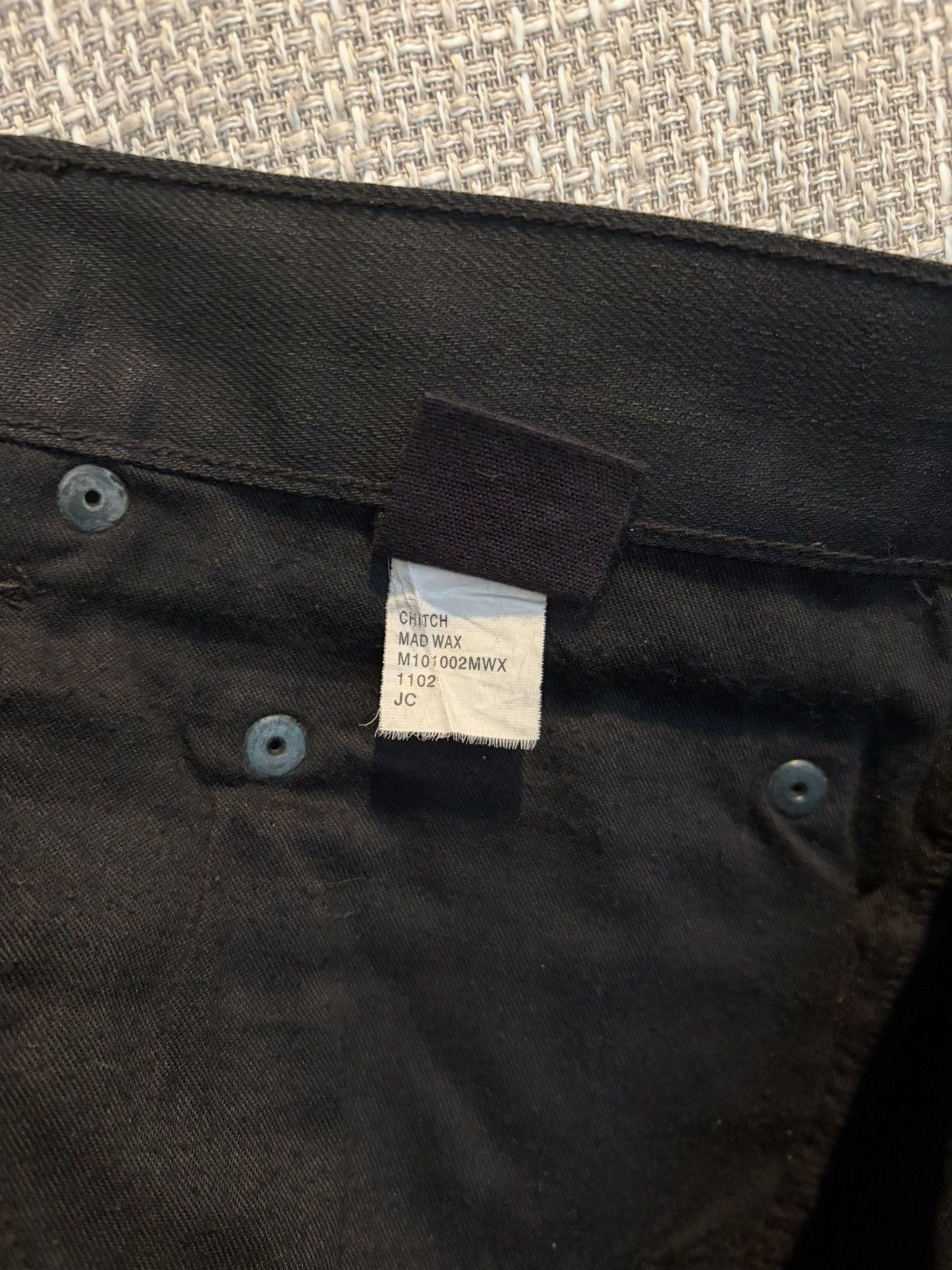 Ksubi Ksubi Chitch Mad Wax Dark Black Skinny Denim Jeans Size US 30 / EU 46 - 5 Thumbnail