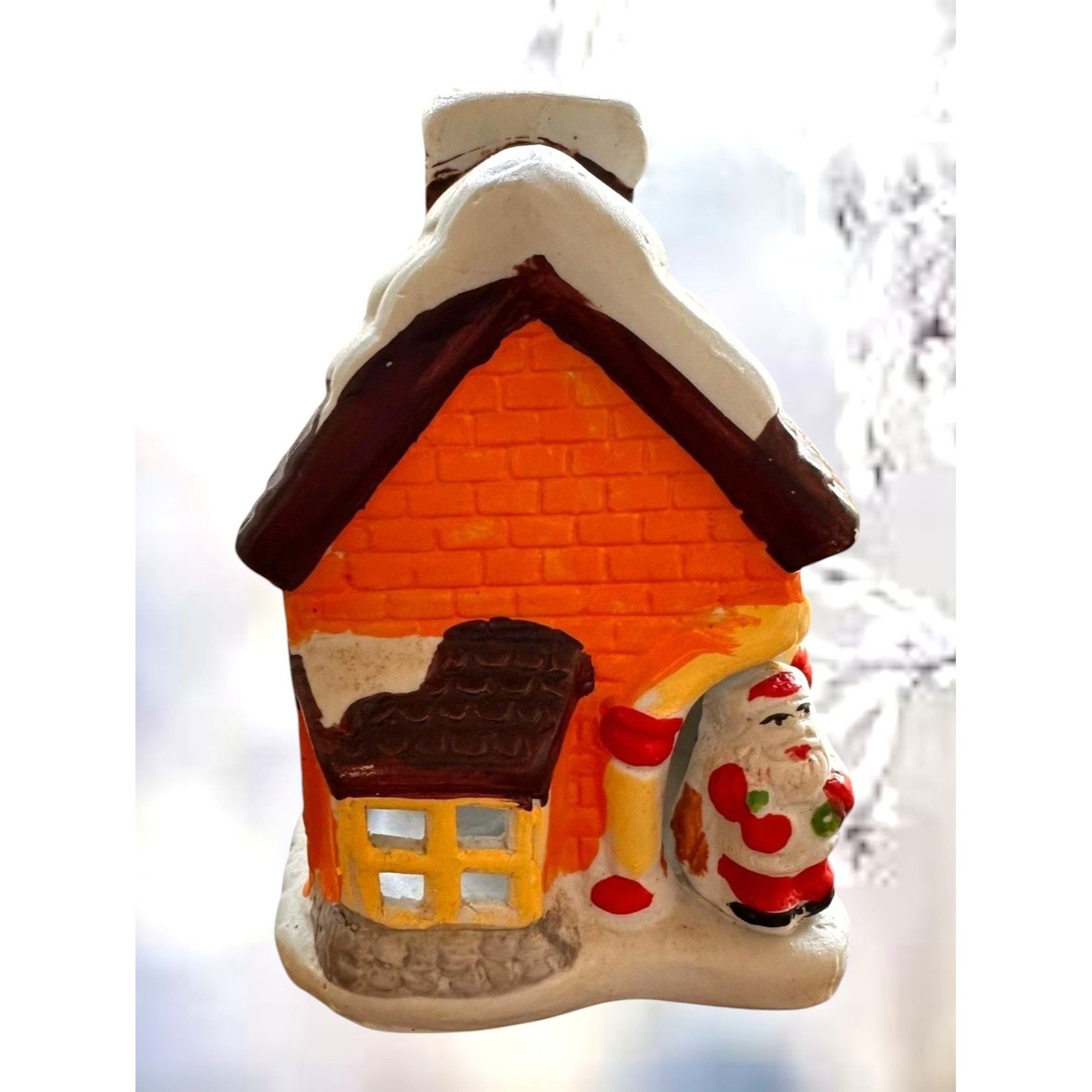 Handmade × Vintage VTG Gift Collection Tea Light House New English Village Corn Size ONE SIZE - 1 Thumbnail