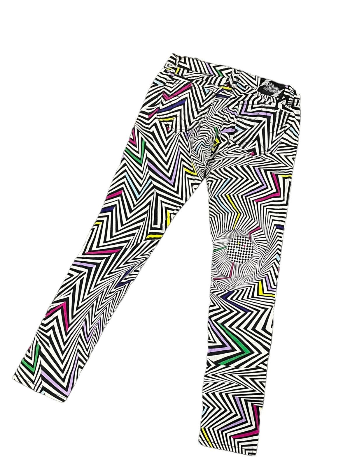 Girl Skateboards × Hysteric Glamour × If Six Was Nine Avril Lavigne Abbey Dawn Skate8 Statement Skinny Pants Size US 30 / EU 46 - 11 Thumbnail