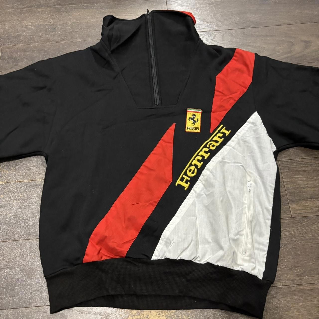 Ferrari vintage Ferrari quarter zip sweatshirt 90s S Size US S / EU 44-46 / 1 - 3 Thumbnail