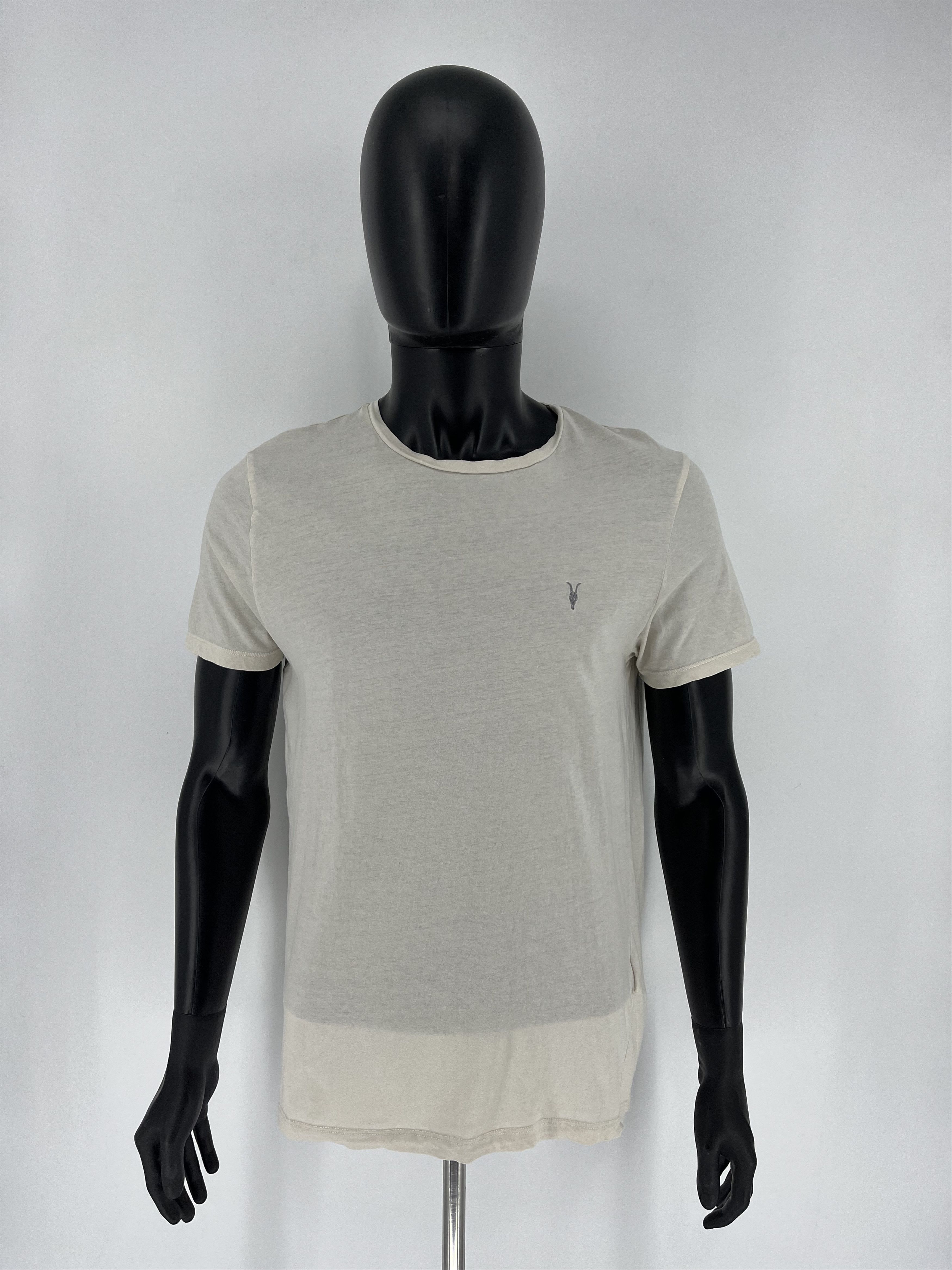 Other Vintage Basic Allsaints Mini Logo Basic Tee Old Money Size US L / EU 52-54 / 3 - 2 Thumbnail