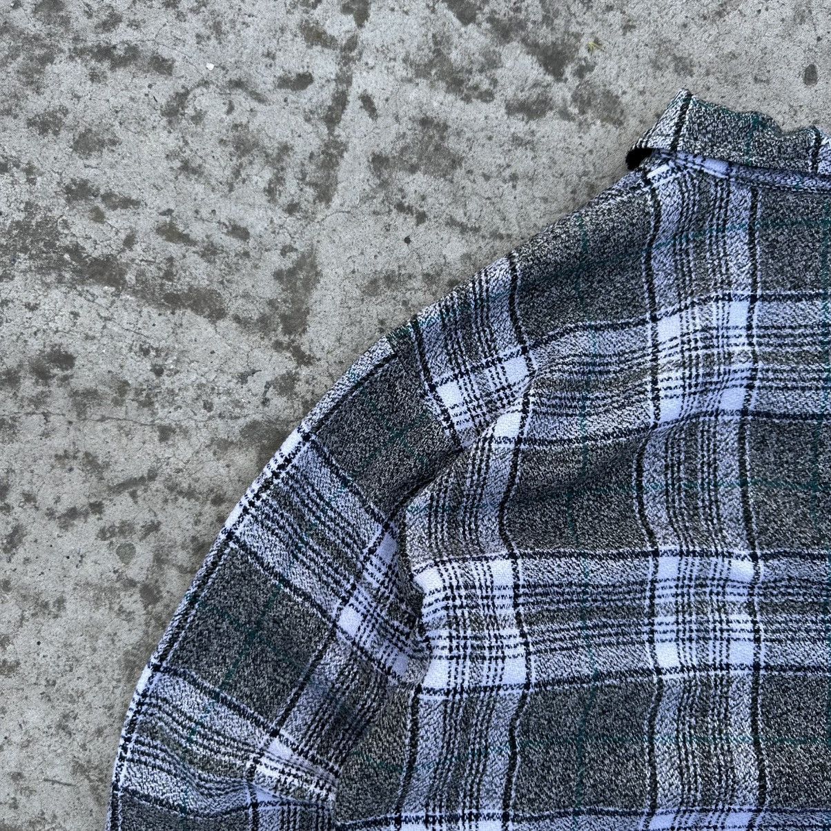 Flannel Vintage Wester Style Checked Shirt Button Up Y2K Cowboy 00s Size US XL / EU 56 / 4 - 10 Thumbnail