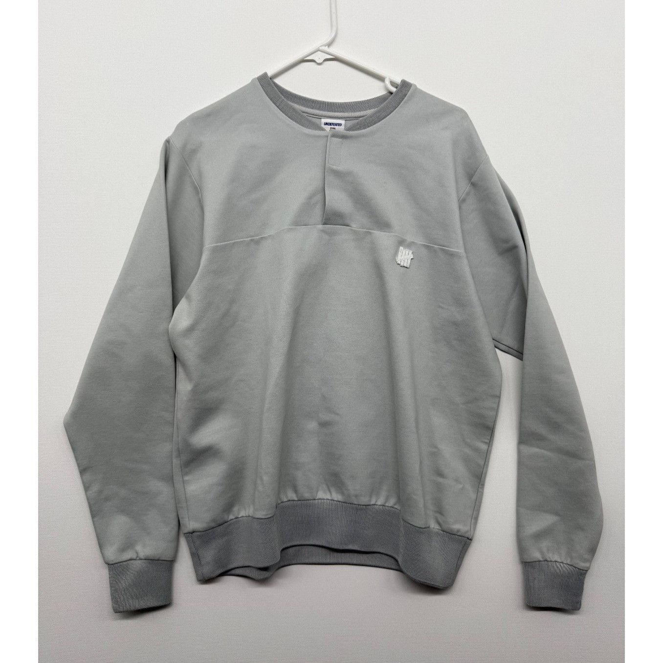 Undefeated Undefeated Gray Fleece Pullover Crewneck Mens S Sweater UNDF Size US S / EU 44-46 / 1 - 1 Thumbnail