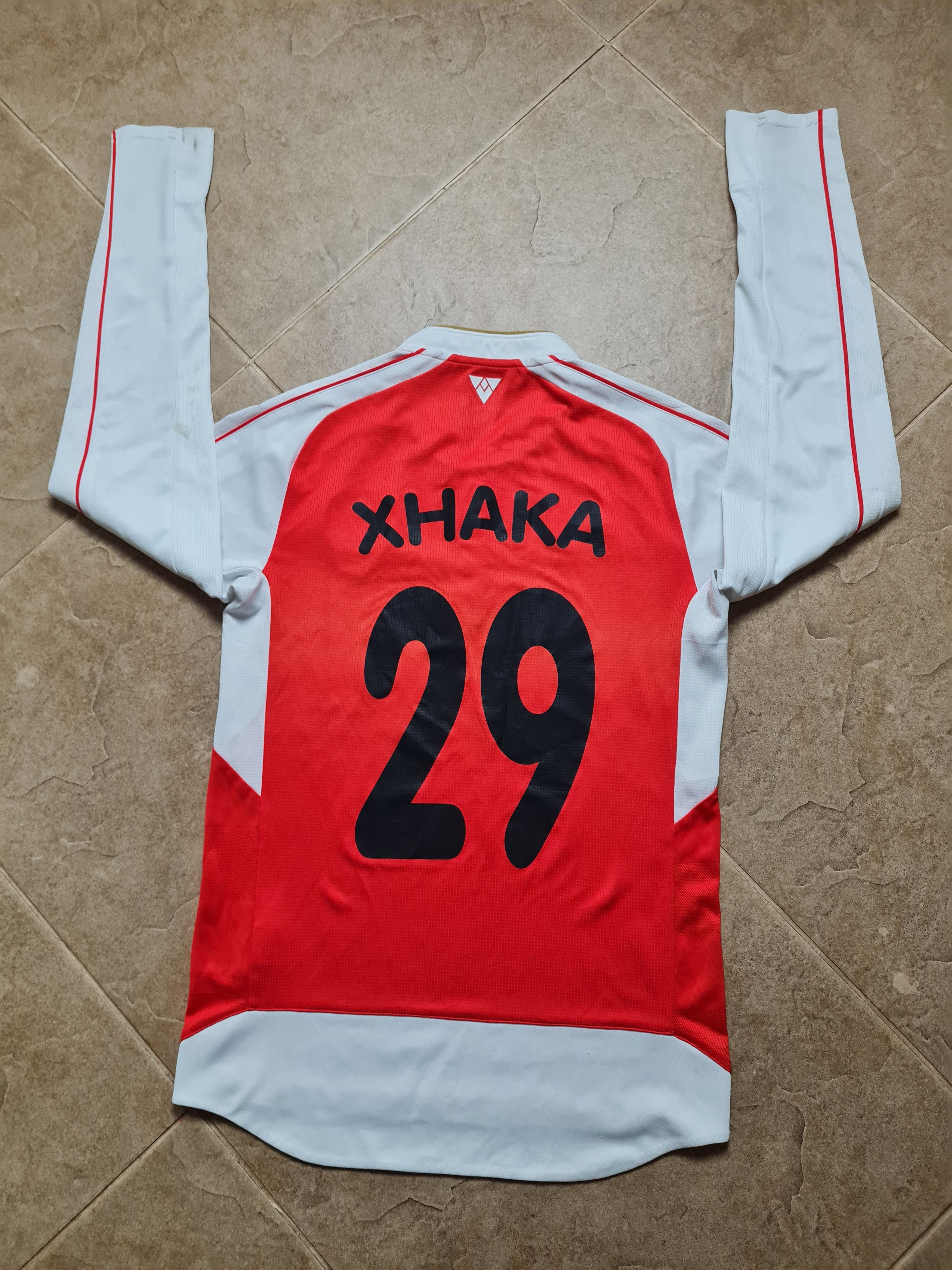 Puma ARSENAL 2015/16 #29XHAKA LONG-SLEEVED FOOTBALL SHIRT PUMA Size US S / EU 44-46 / 1 - 2 Thumbnail