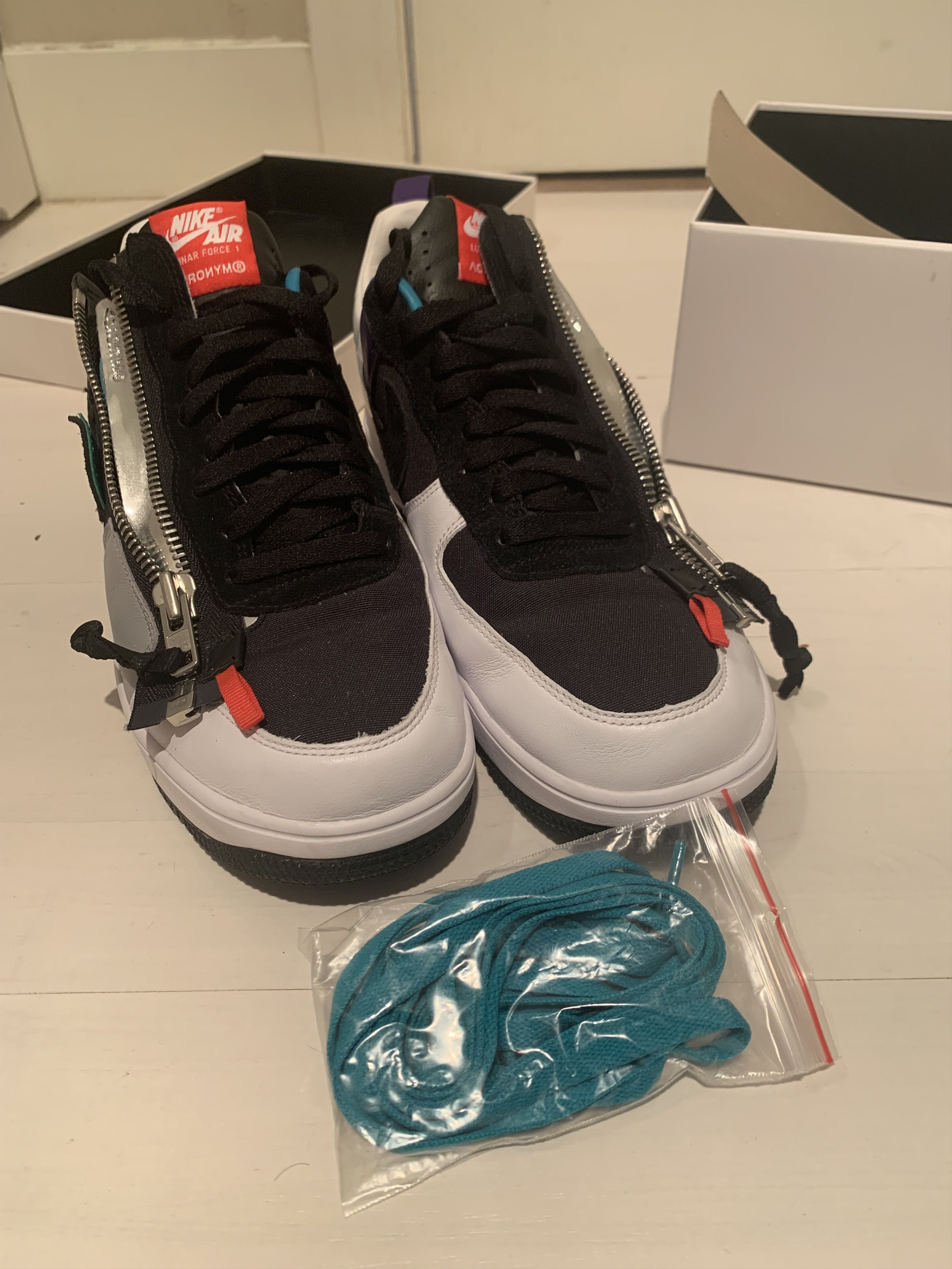 Acronym × Nike Nike x Acronym Lunar Force 1 White 10.5 US Size US 10.5 / EU 43-44 - 1 Thumbnail