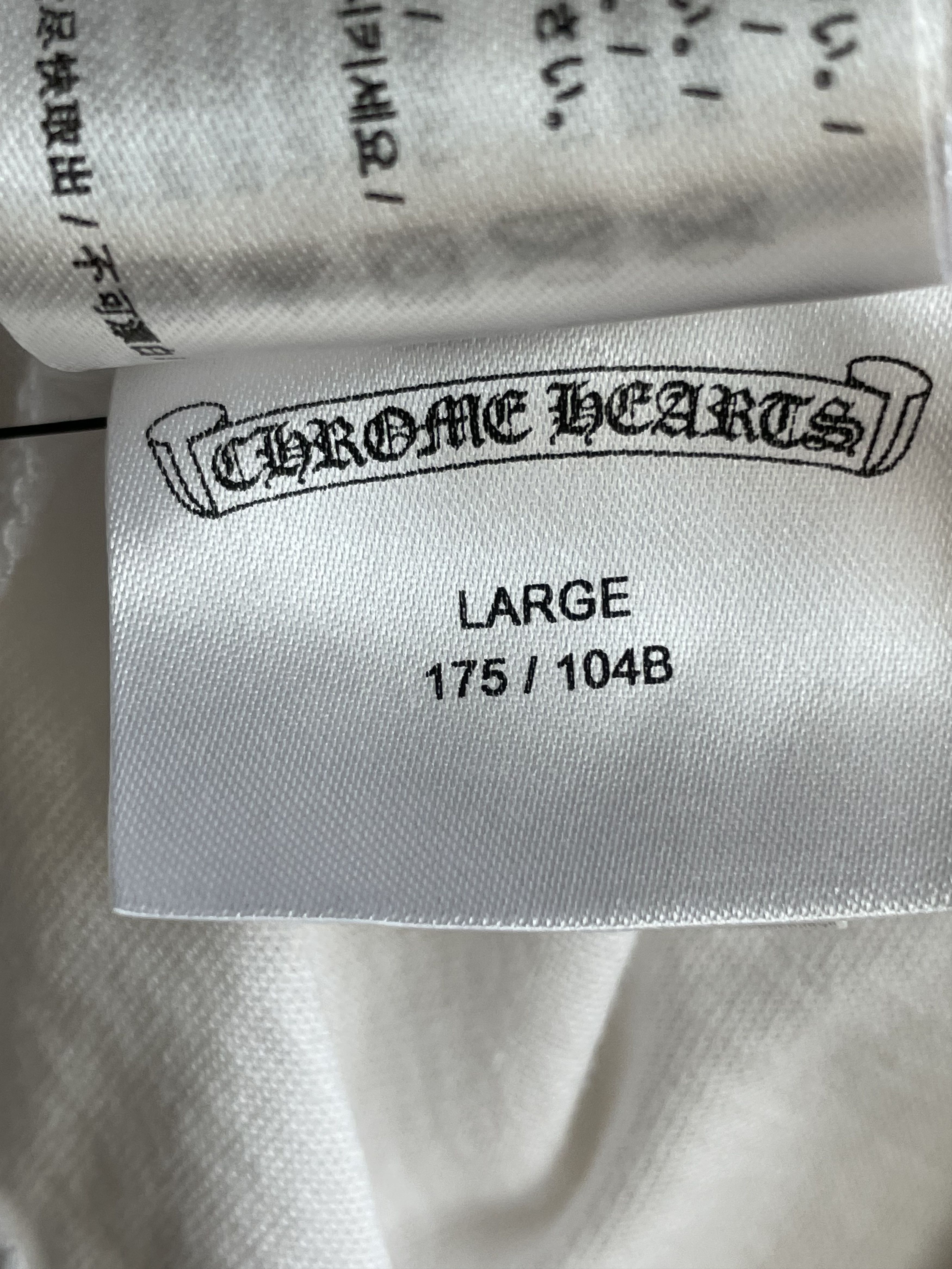 Chrome Hearts Chrome Hearts New York Horseshoe Short Sleeve T-shirt Tee Size US L / EU 52-54 / 3 - 11 Thumbnail