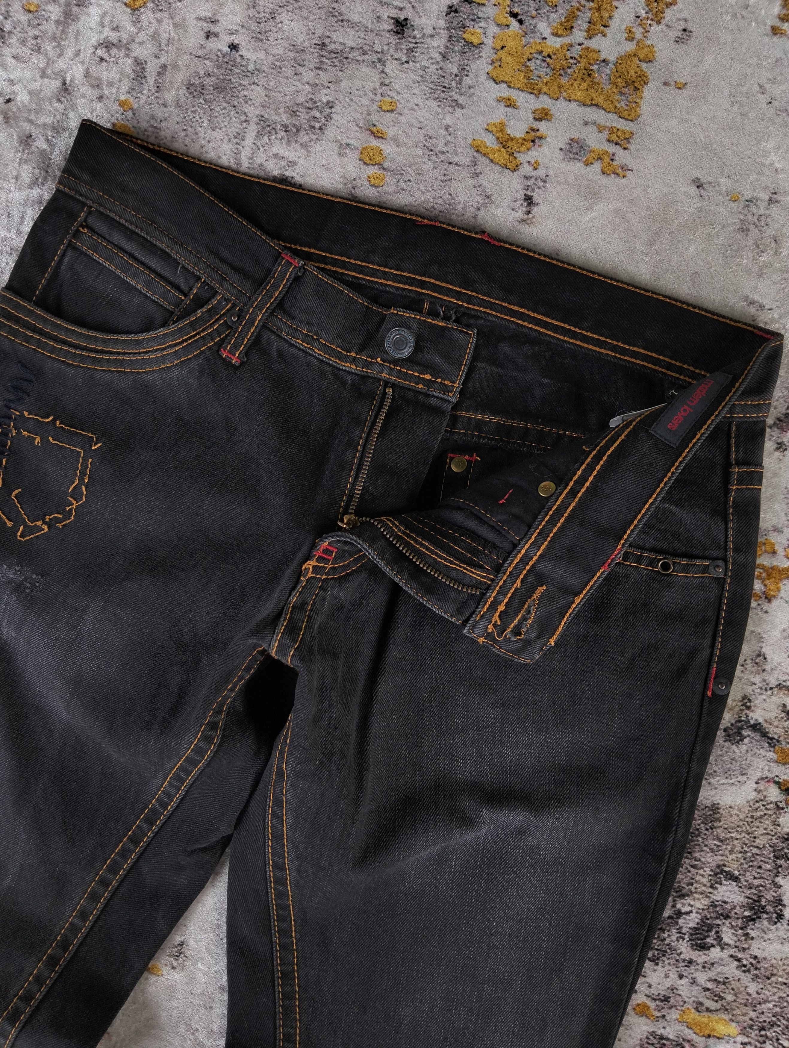 Tornado Mart Modern Lovers Japan Slim Denim Low Rise Jeans Hedi Slimane Size US 31 - 11 Thumbnail