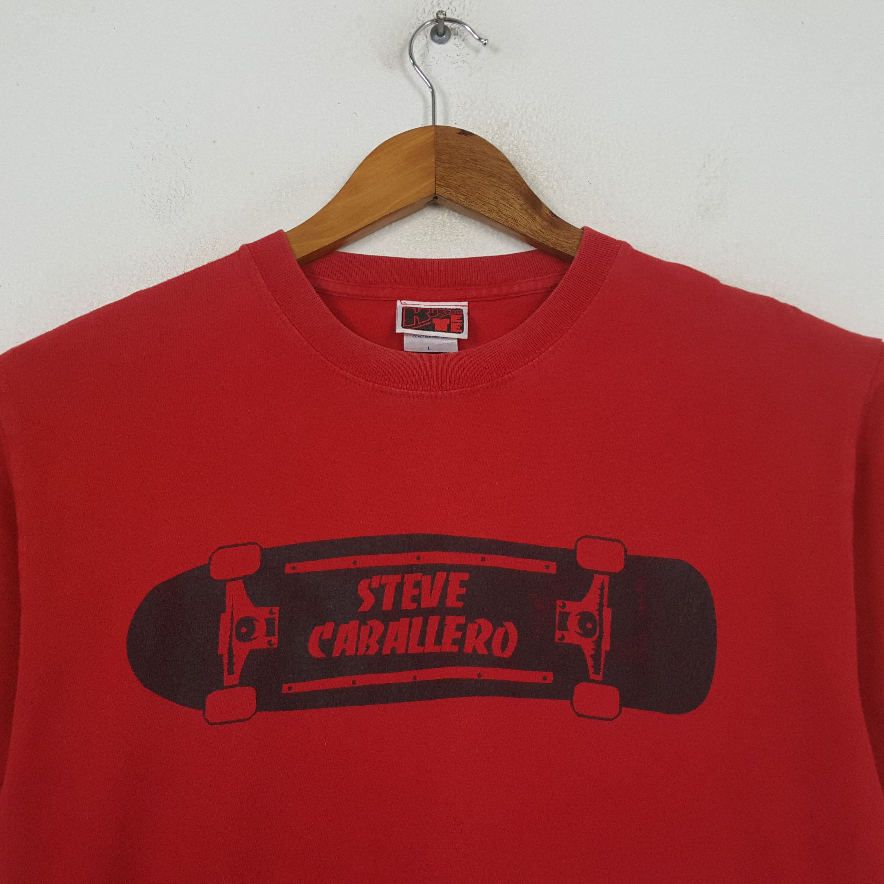 Other Vintage Steve Caballero American Skateboard T-shirt RR1 Size US L / EU 52-54 / 3 - 2 Thumbnail