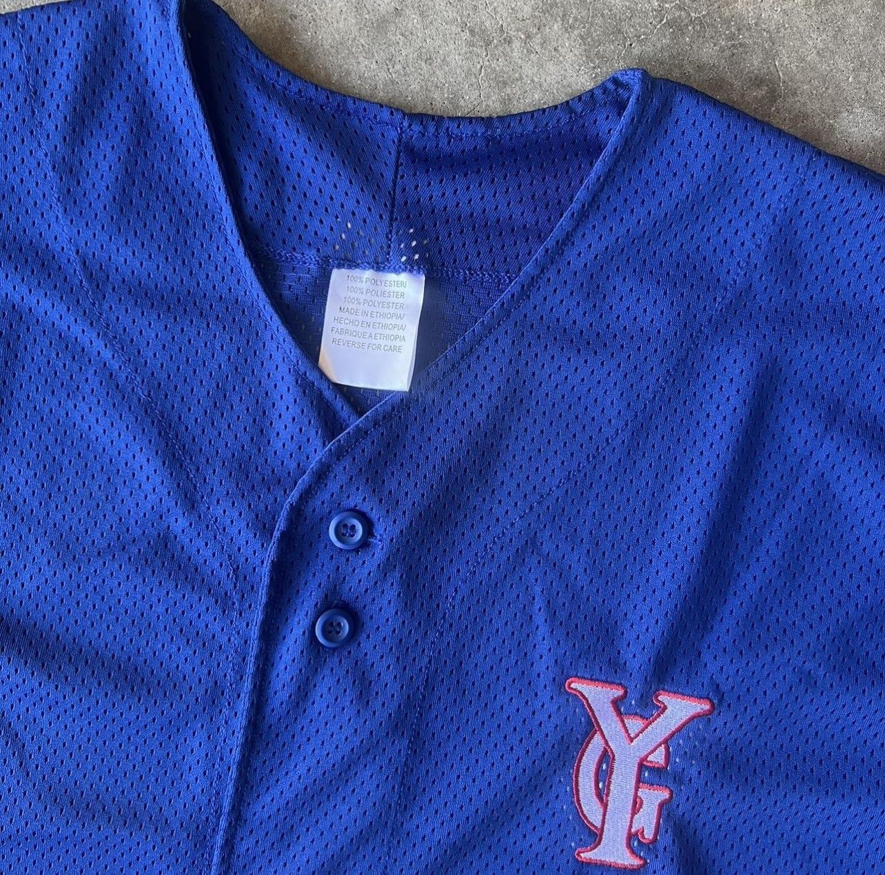 4HUNNID × Vintage YG x Eastbay Baseball Jersey Size XX - Large Size US XXL / EU 58 / 5 - 3 Thumbnail