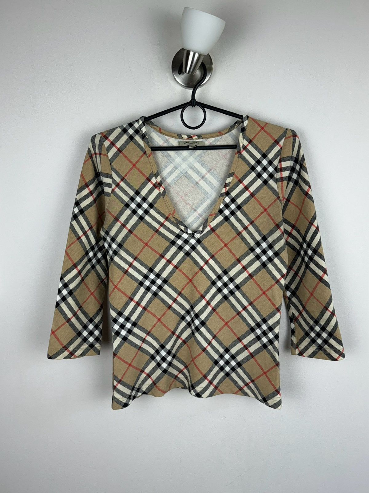 Burberry Monogram top Burberry y2k original luxury pretty item Size XS / US 0-2 / IT 36-38 - 1 Thumbnail
