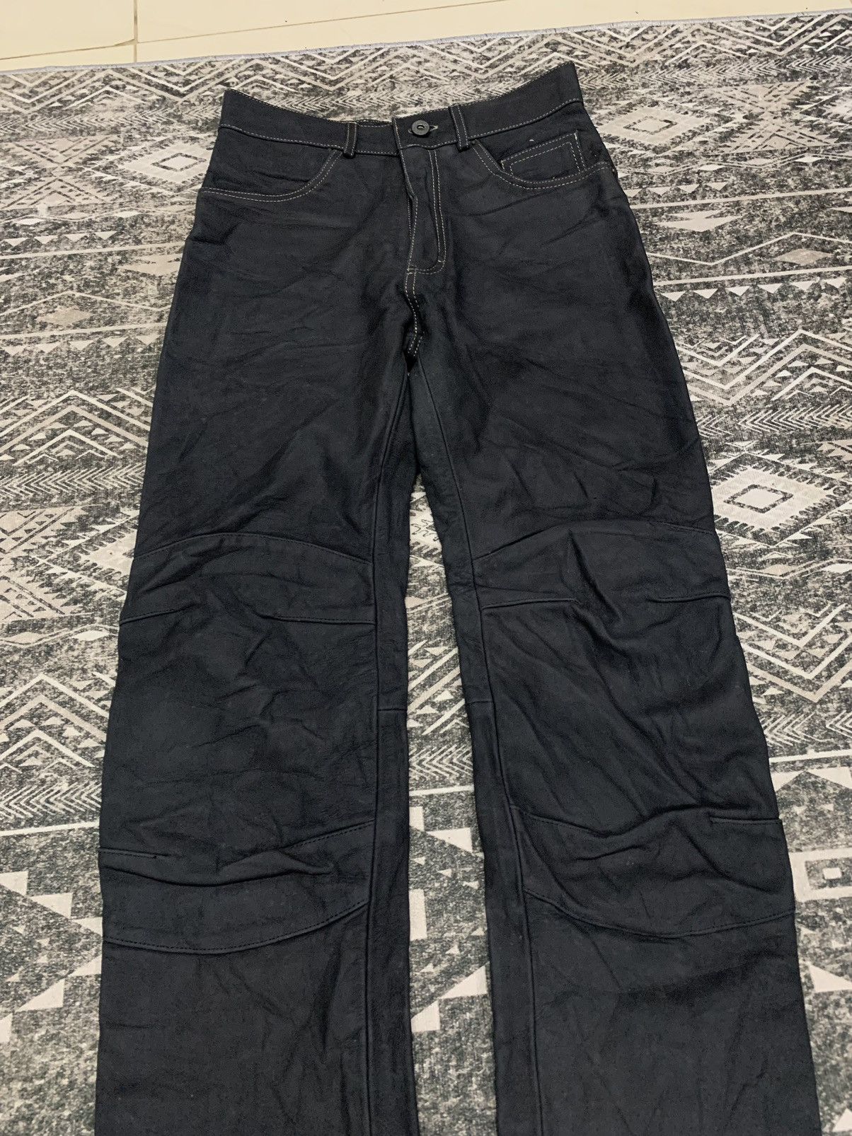 Leather 🔥RARE🔥KOMINE BIKER LEATHER PANT LIKE NEW Size US 30 / EU 46 - 10 Thumbnail