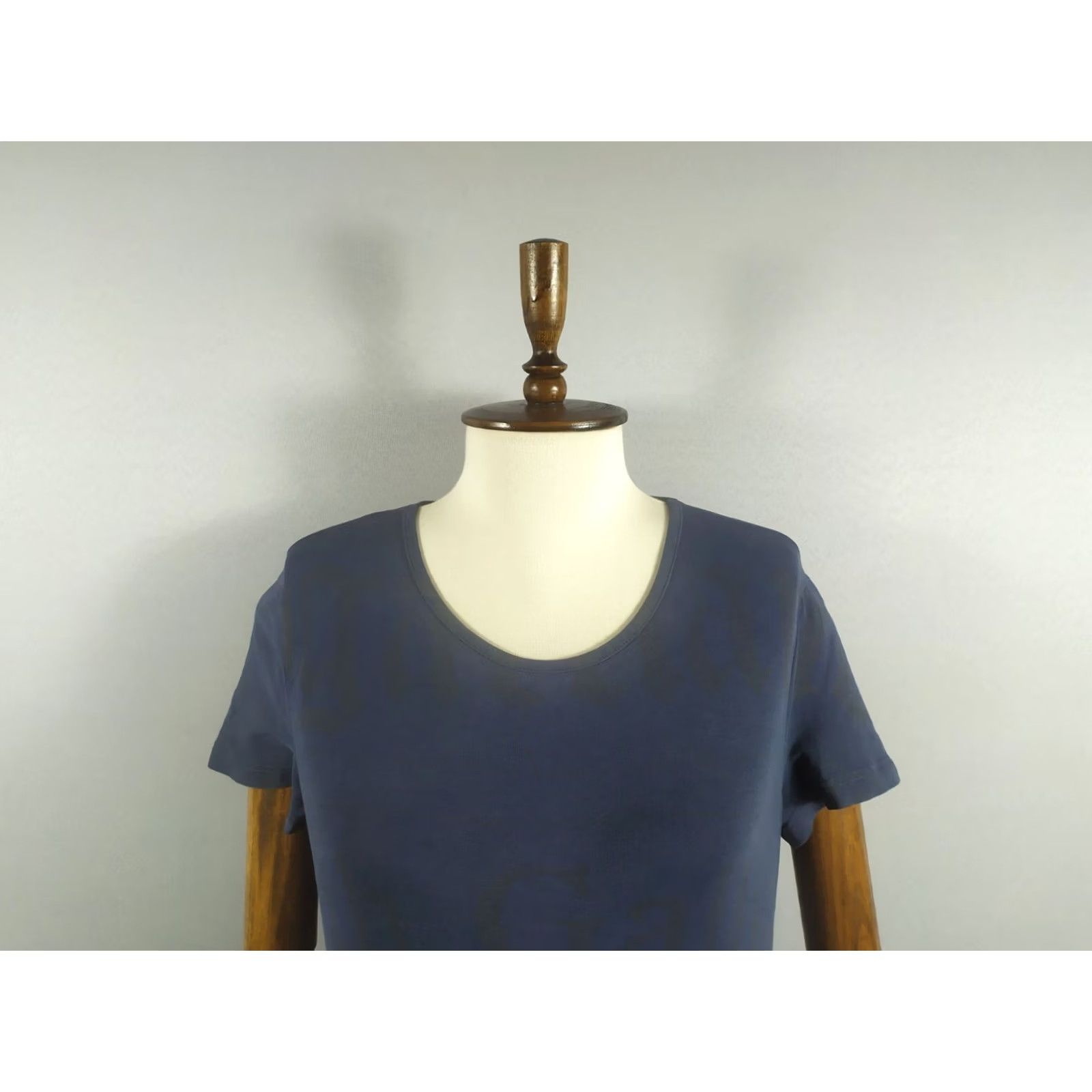 John Galliano Blue Womens XL Cotton Blend Shirt - John Galliano Vintage Style Size XL / US 12-14 / IT 48-50 - 5 Thumbnail