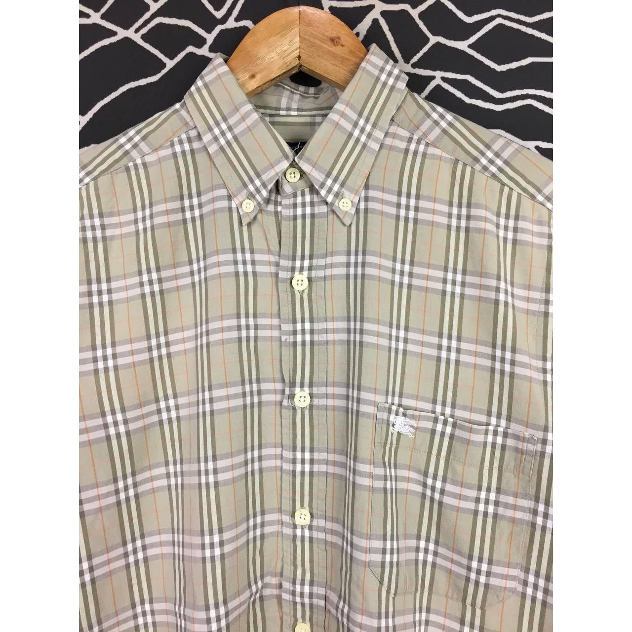 Burberry Burberry London Plaid Button Down Long Sleeve Shirt Size US S / EU 44-46 / 1 - 3 Thumbnail