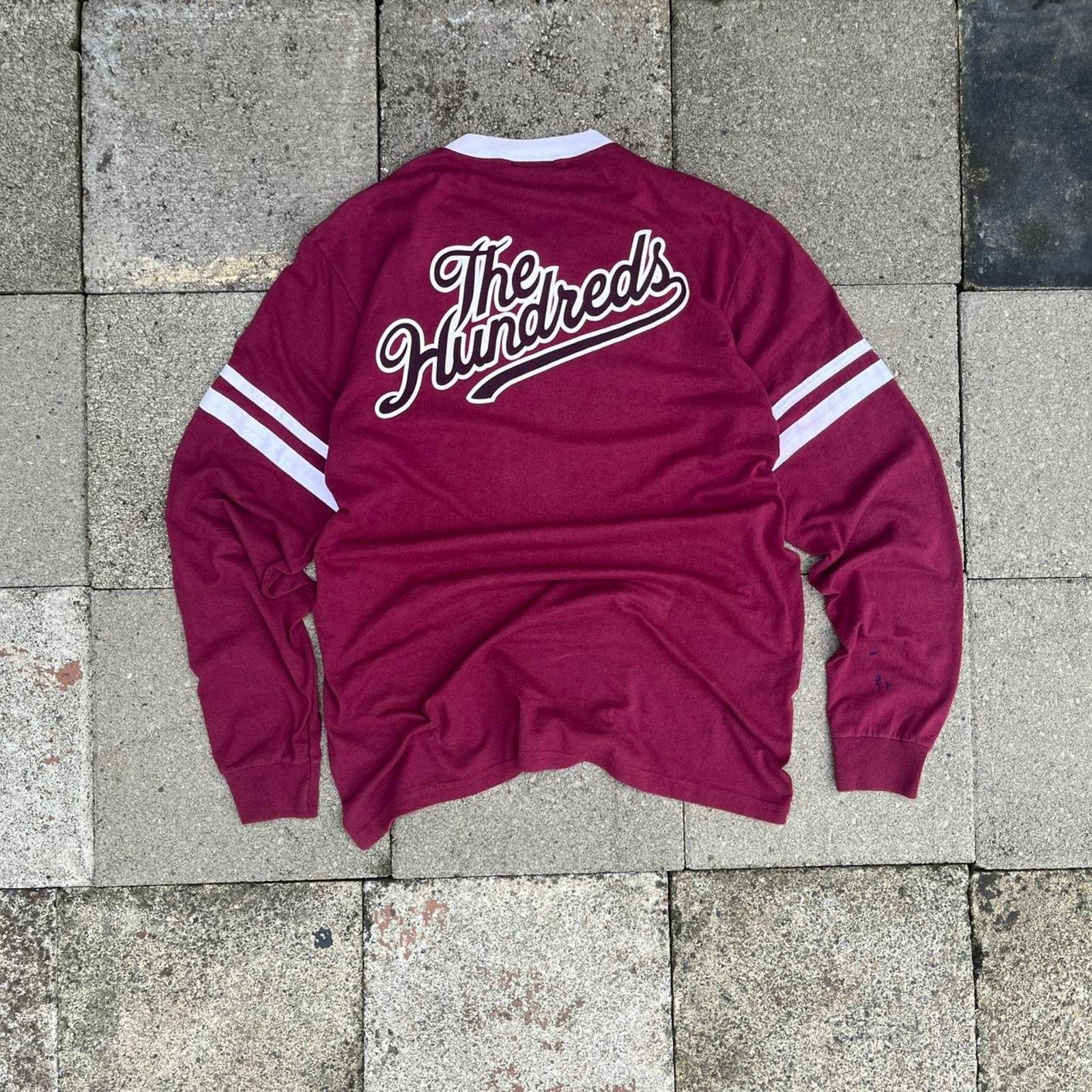 The Hundreds The Hundreds Club Y2K Red Long Sleeve Streetwear Shirt Size US L / EU 52-54 / 3 - 1 Thumbnail