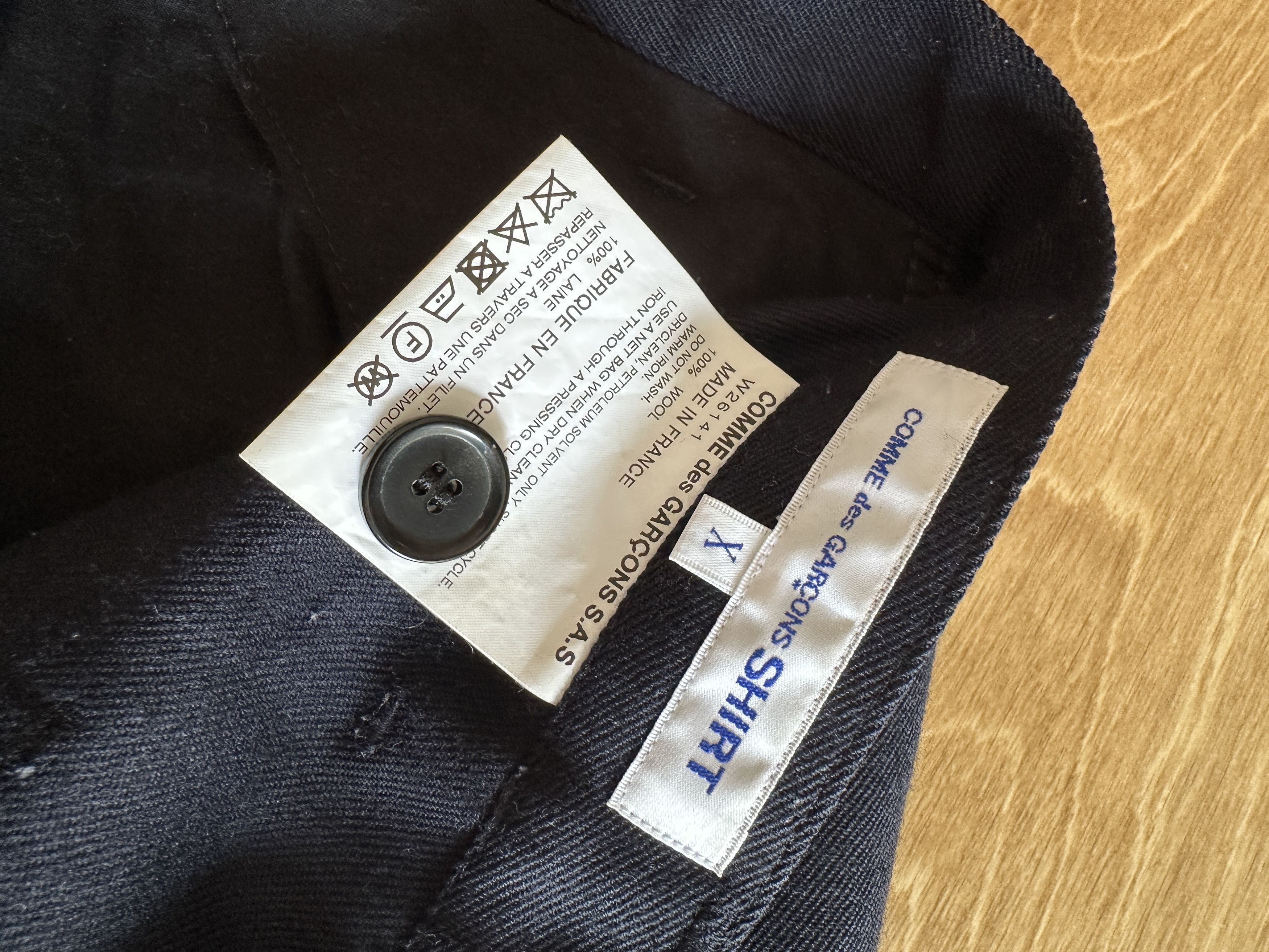 Comme des Garcons Comme des Garcons SHIRT Wool Pants Size US 32 / EU 48 - 4 Thumbnail