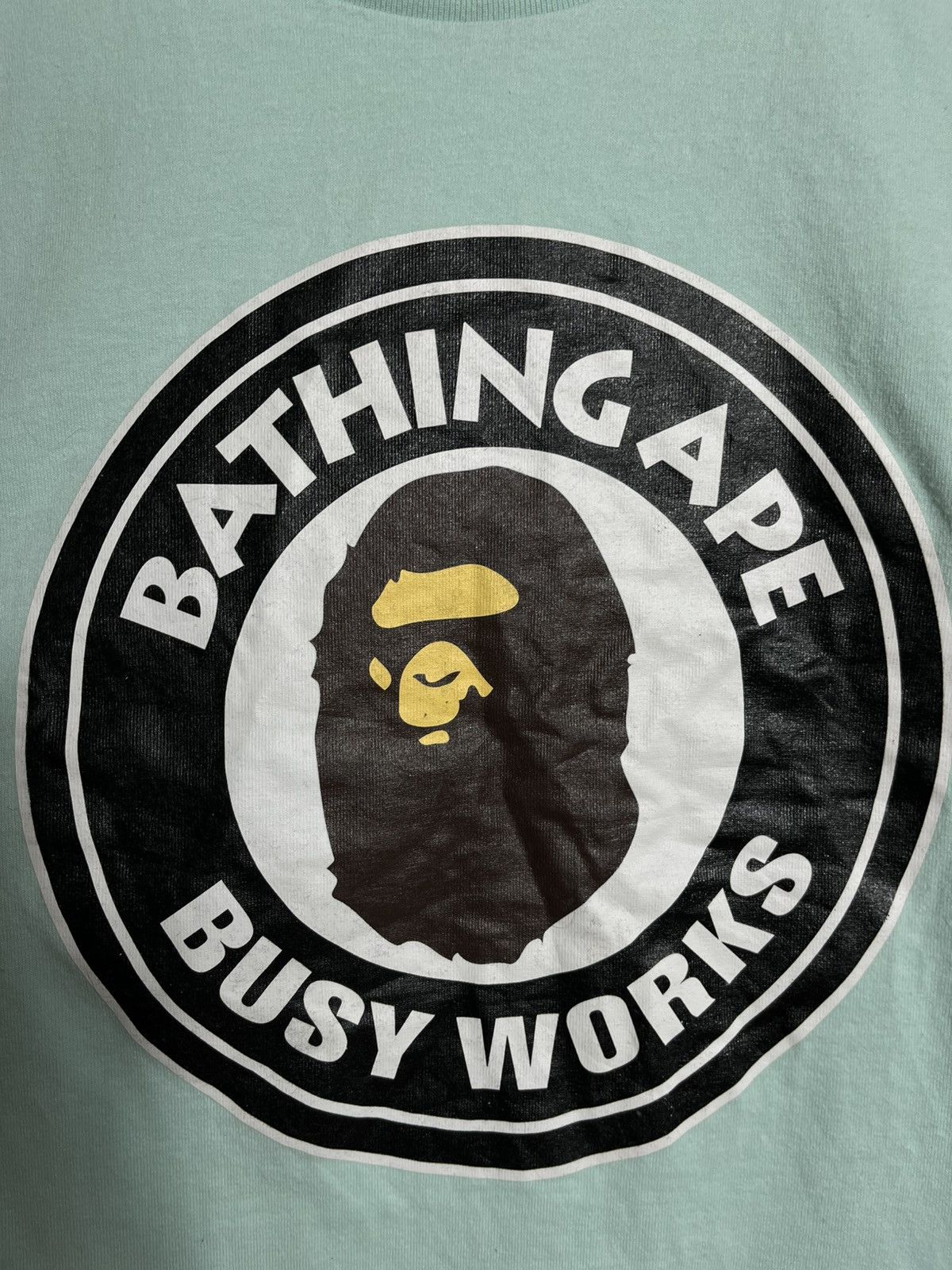 Bape BAPE Busy Works Tee mens t-shirt cotton short sleeve Size US L / EU 52-54 / 3 - 3 Thumbnail