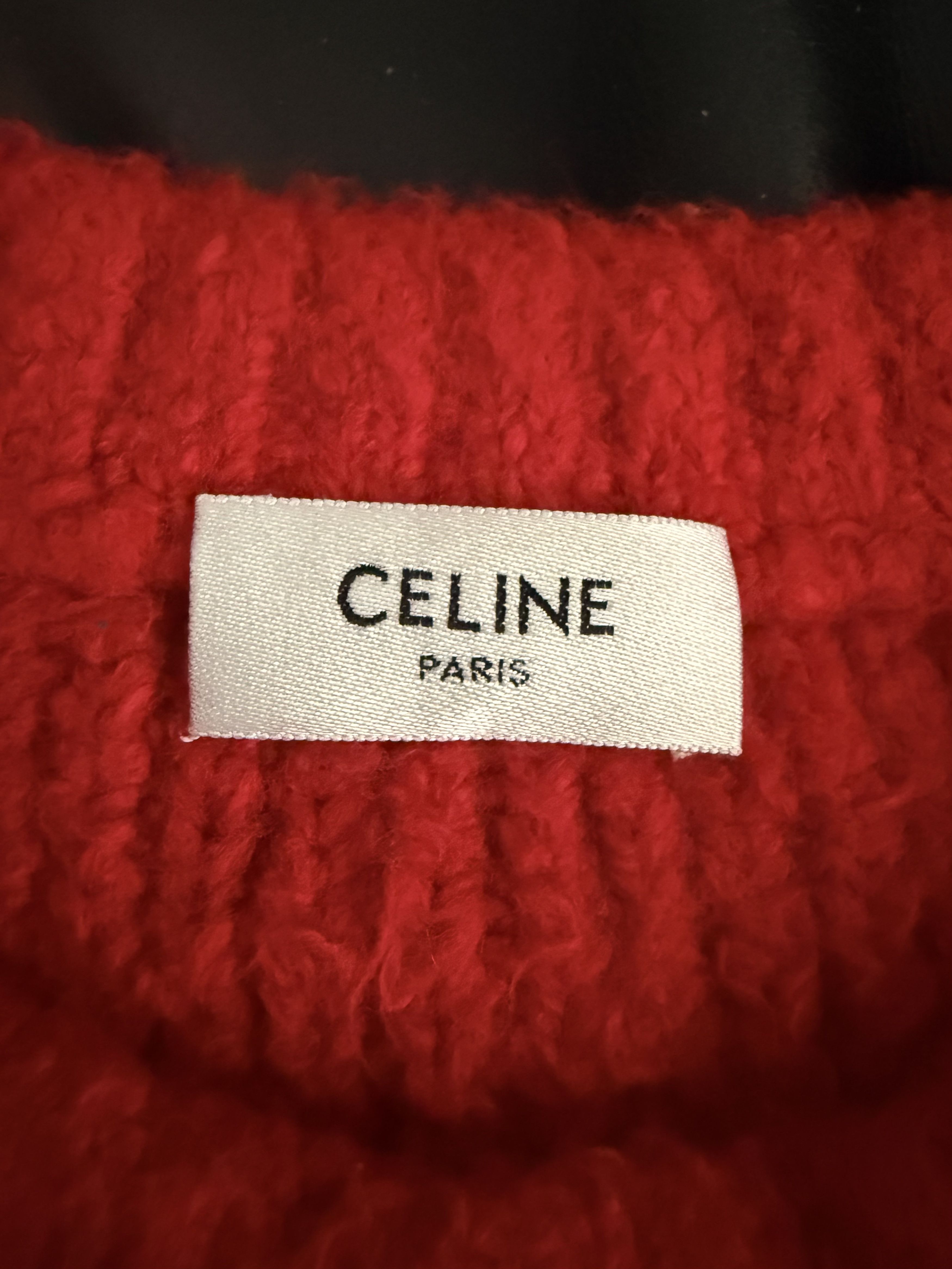 Celine Celine Aw21 Striped Bouclé Knit Size US L / EU 52-54 / 3 - 9 Thumbnail