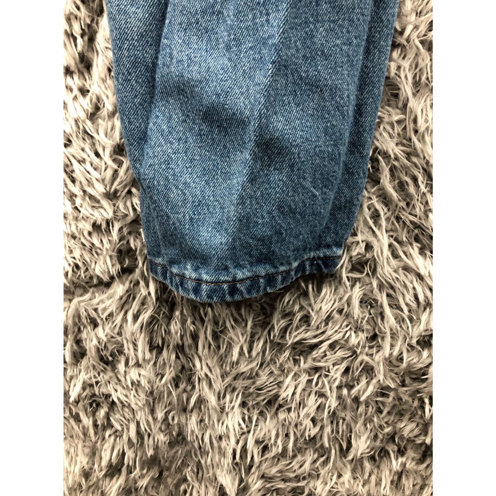 Denime Rustler Jeans 38x29 Men Mid Rise Straight Blue Denim 5-Pocket Regular 38 in Dark Wash Blue Jeans Mens Size US 38 / EU 54 - 7 Thumbnail