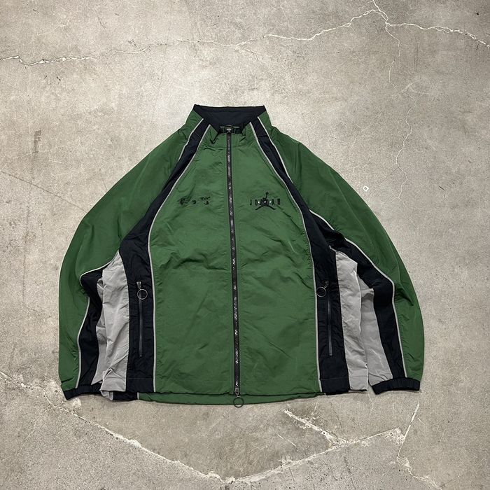 Jordan Brand Jordan off white brand new track jacket forest green