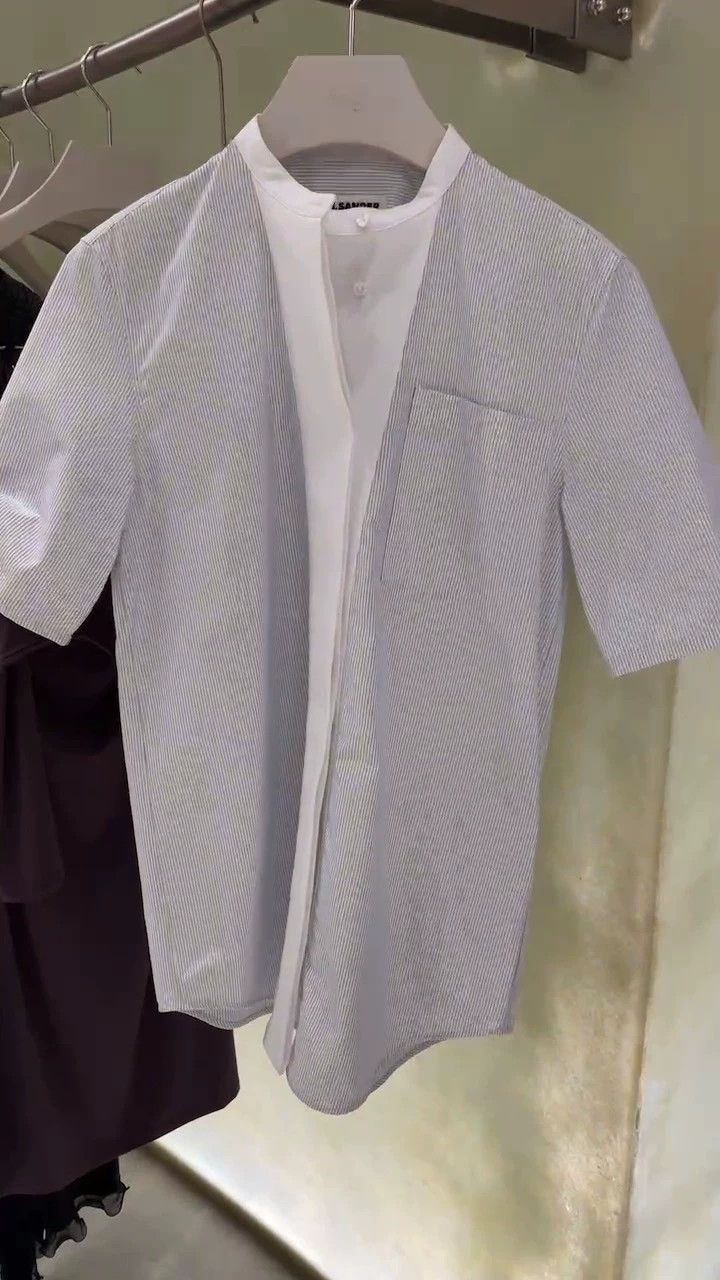 Jil Sander Jil Sander size 32 shirt Size 4XL / US 24-26 - 1 Thumbnail