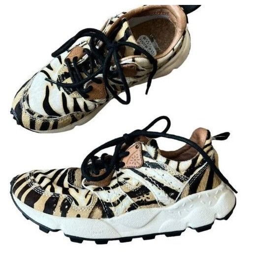 Free People X Flower Mountain Pony Hair Corax Tennis Shoes W